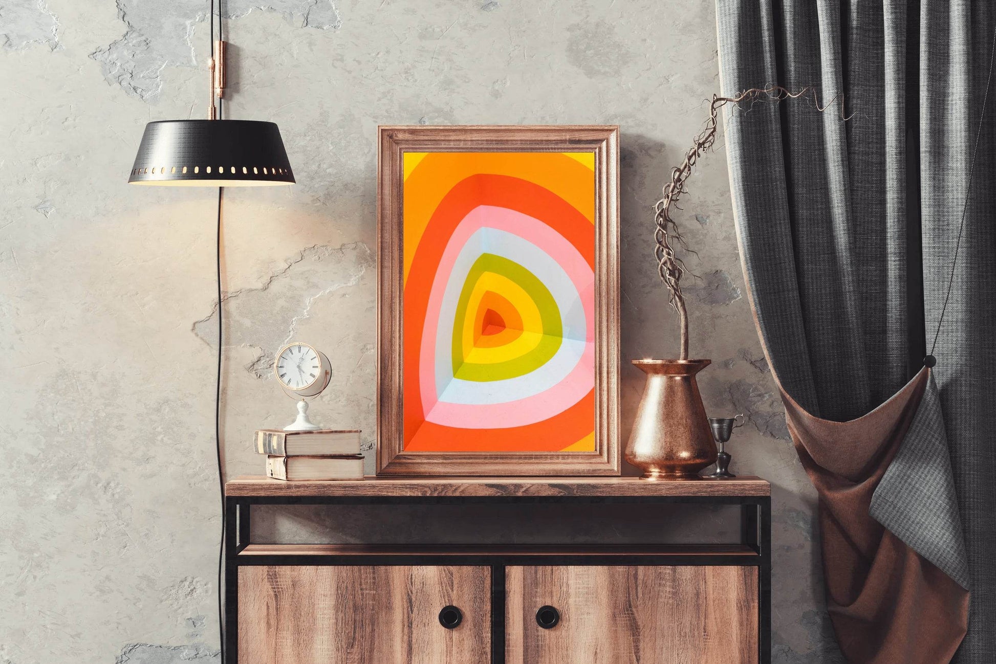 Colorful Paper Abstract Wall Art - beink online art store