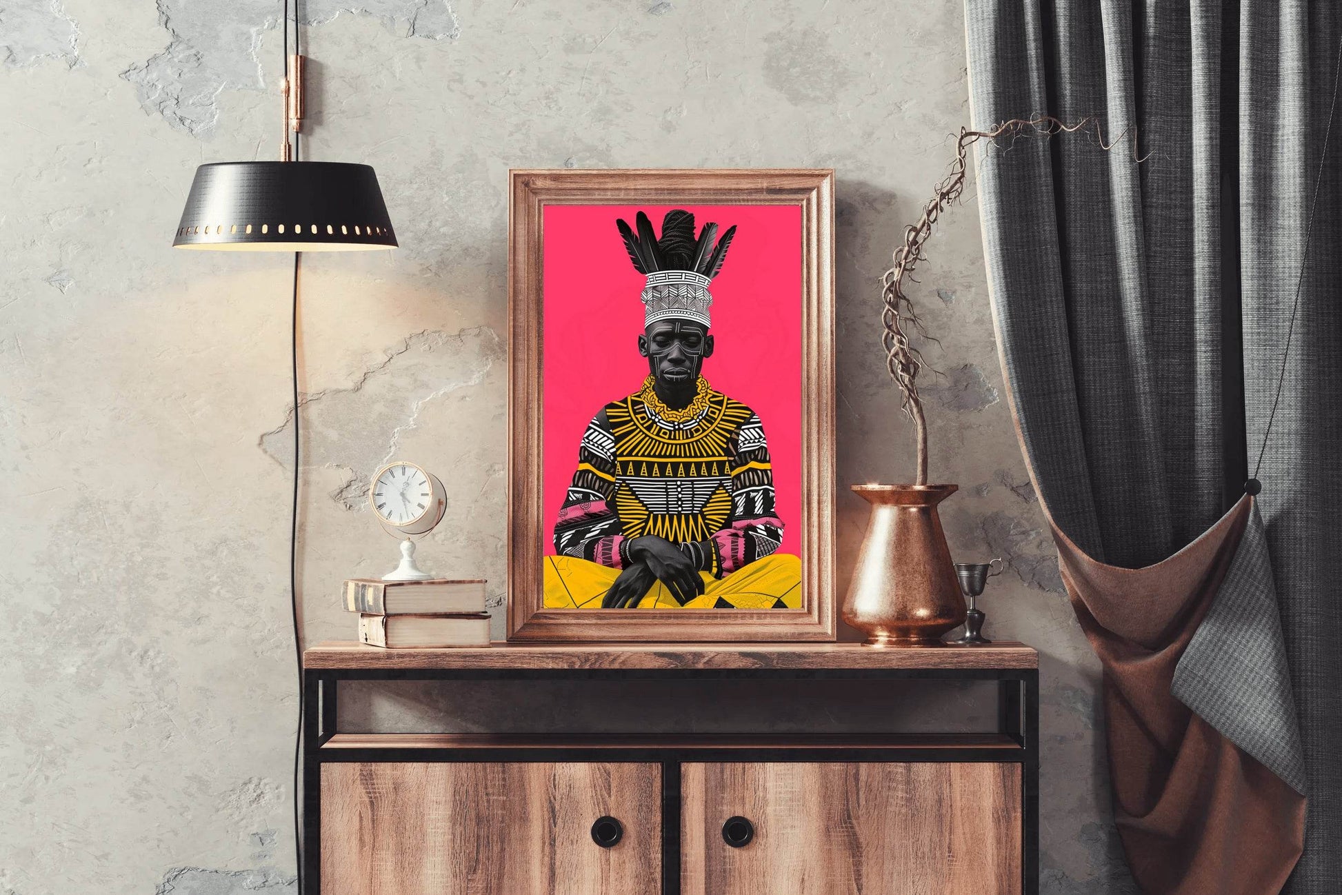 African Symbols Wall Art - beink online art store