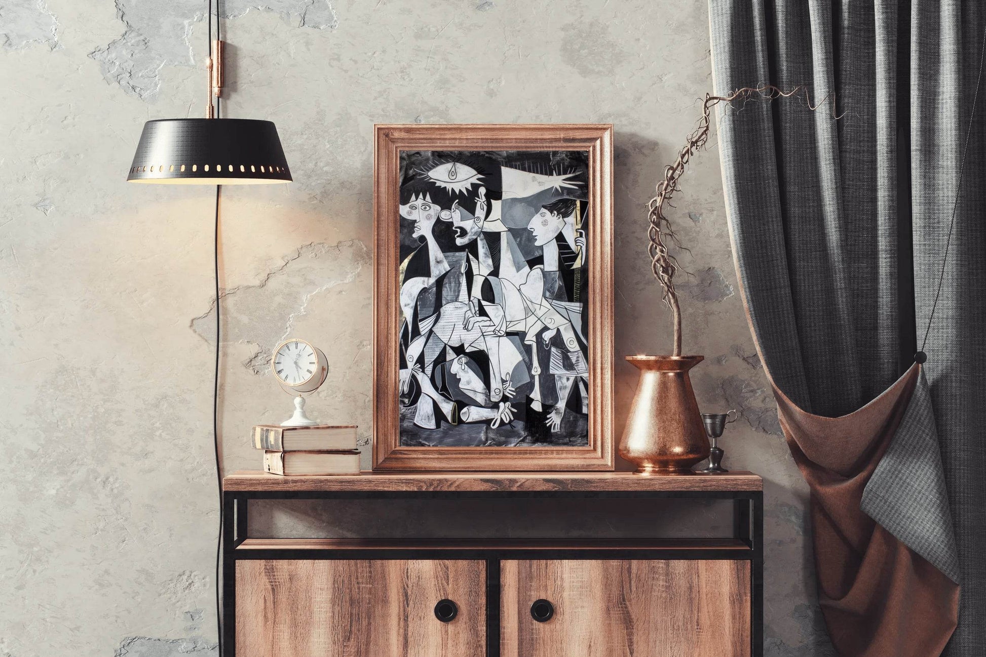 Modern Guernica - Picasso's Masterpiece Wall Art - beink online art store