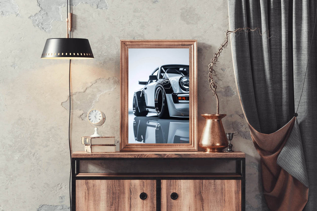 Porsche 911 Sport Widebody Wall Art - beink online art store