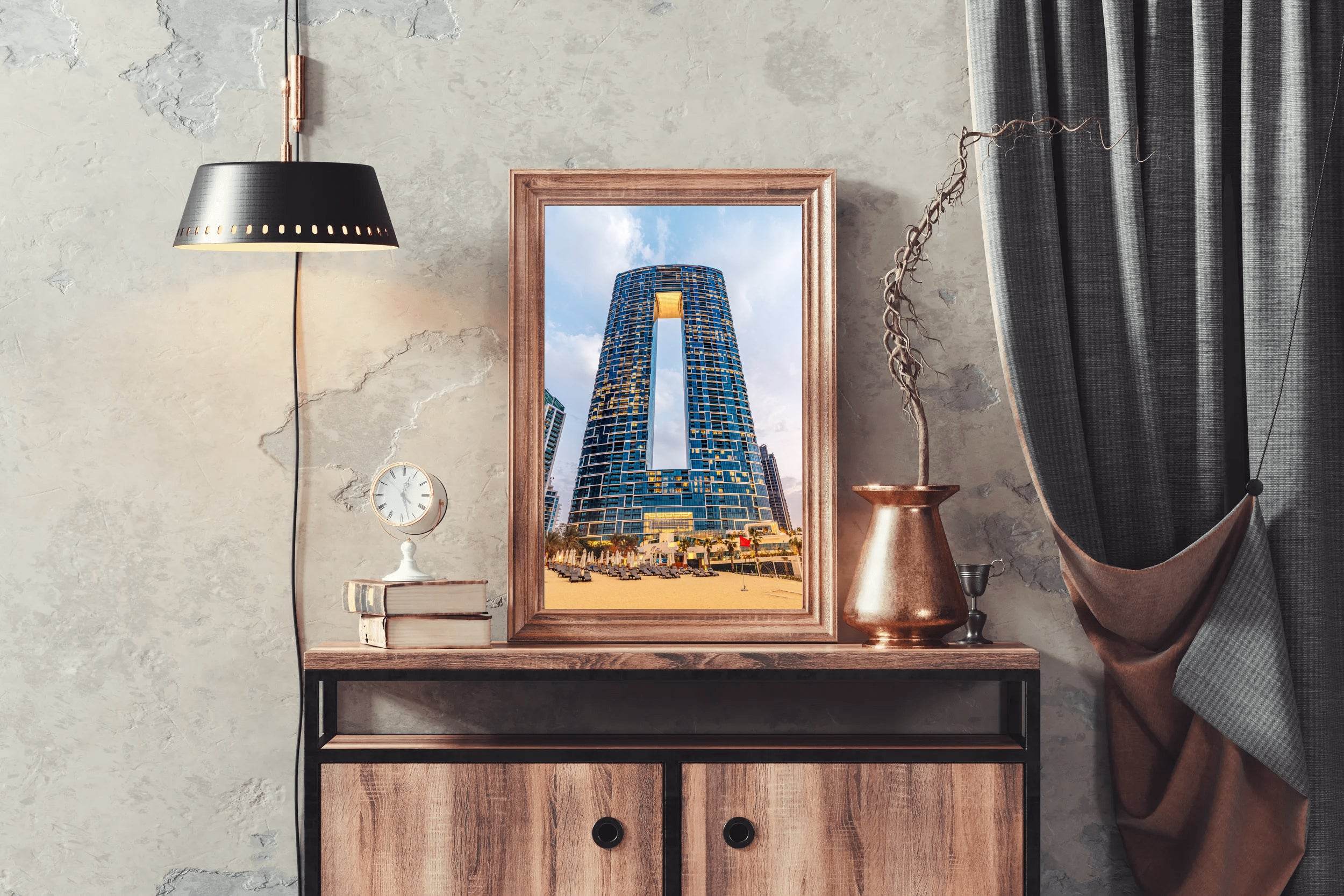 Skyward Arch Tower Wall Art - beink online art store