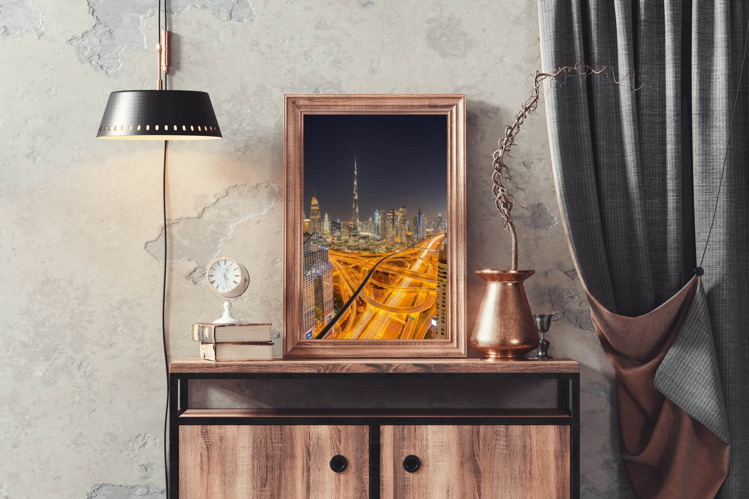 Glimmering Urban Jungle Wall Art - beink online art store