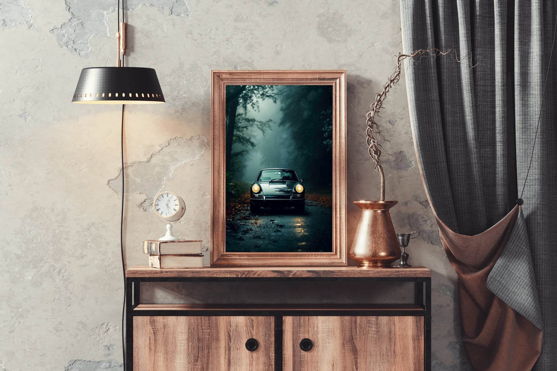 Porsche’s First 911 Wall Art - beink online art store