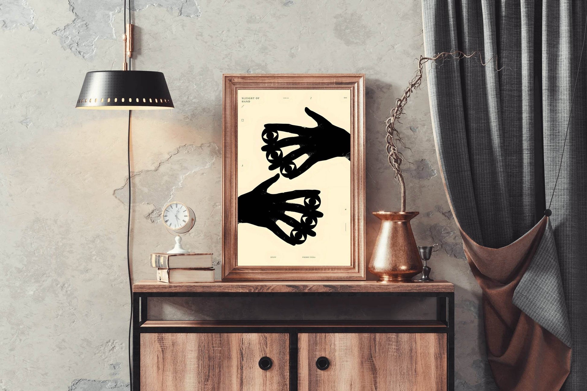 Sleight of Hand Modern Wall Art - beink online art store
