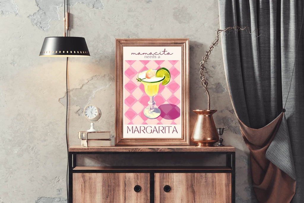 Margarita Cocktail Wall Art - beink online art store
