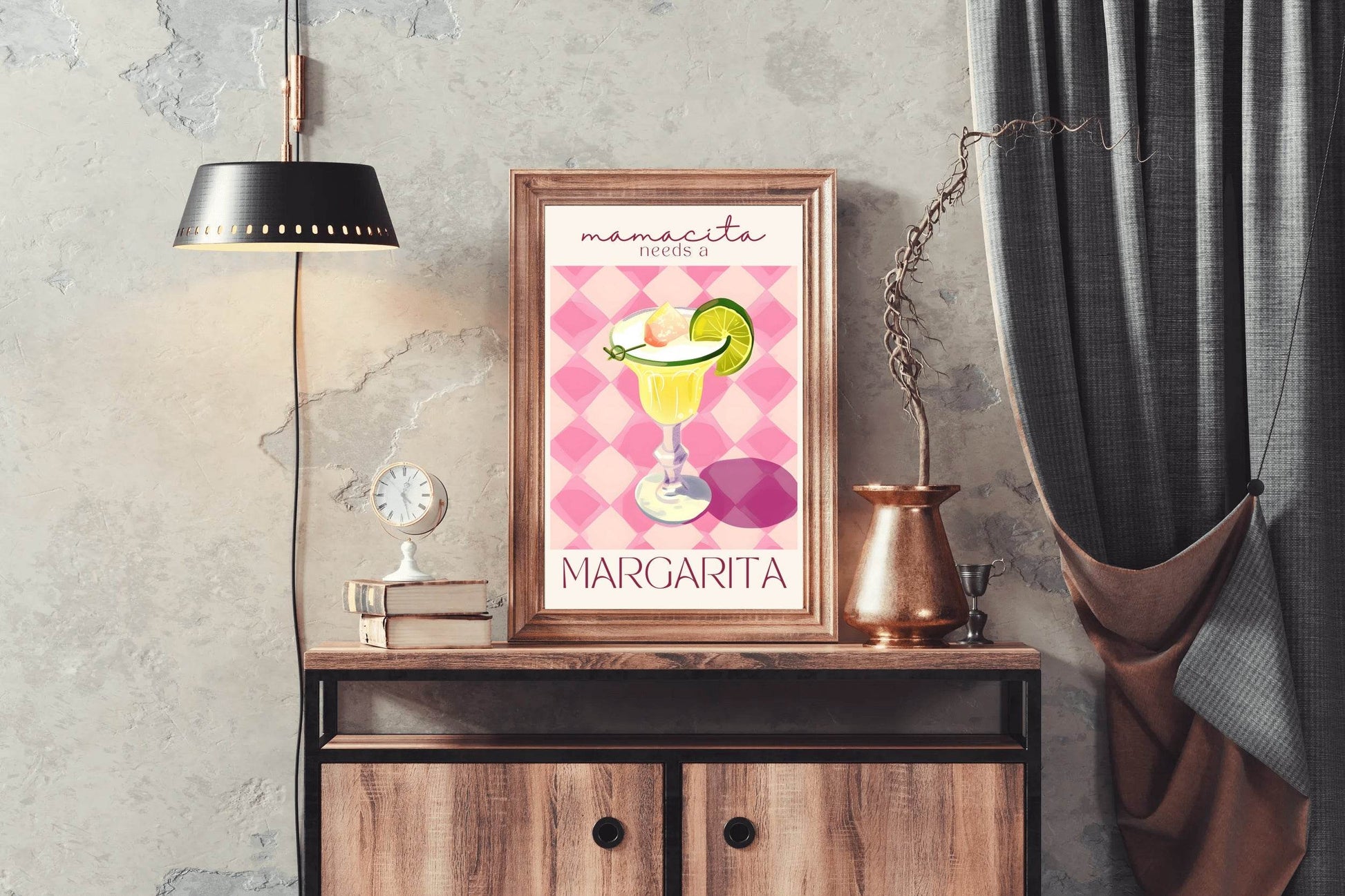 Margarita Cocktail Wall Art - beink online art store