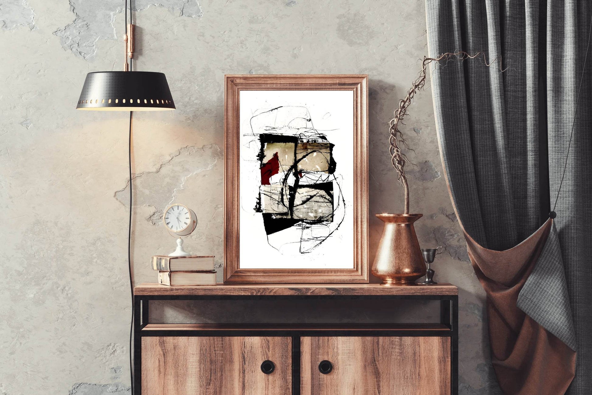 Fractured Landscape Modern Wall Art - beink online art store
