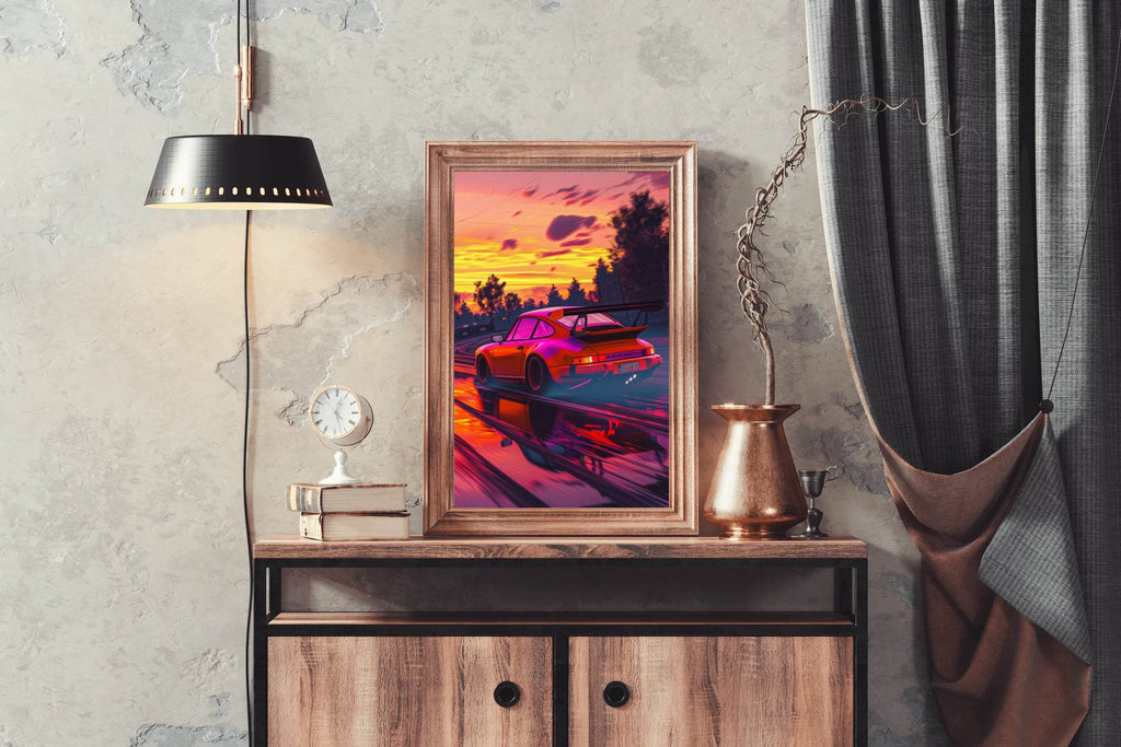 Porsche 911 Captivating Wall Art - beink online art store