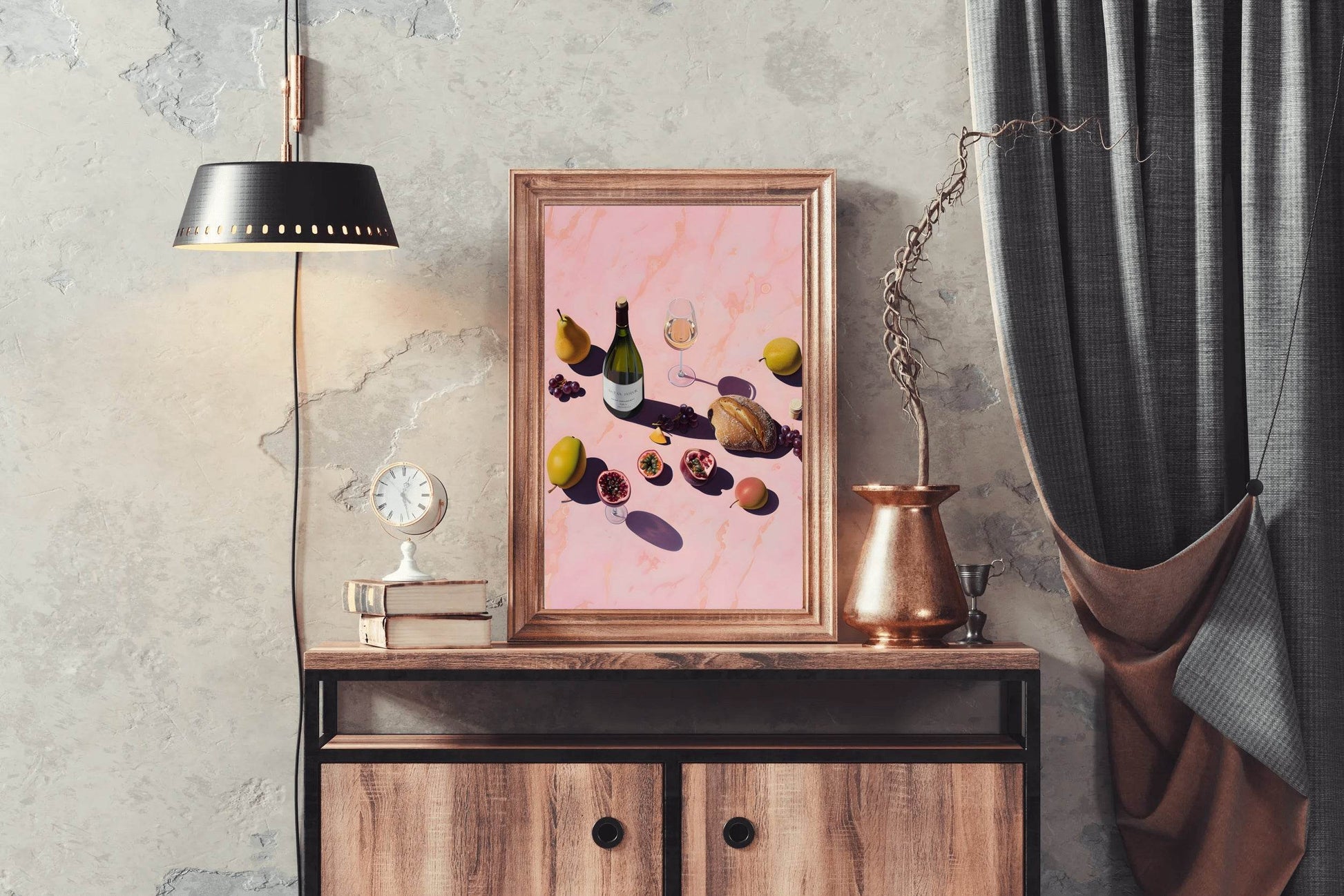 Wine Fruit Wall Art - beink online art store