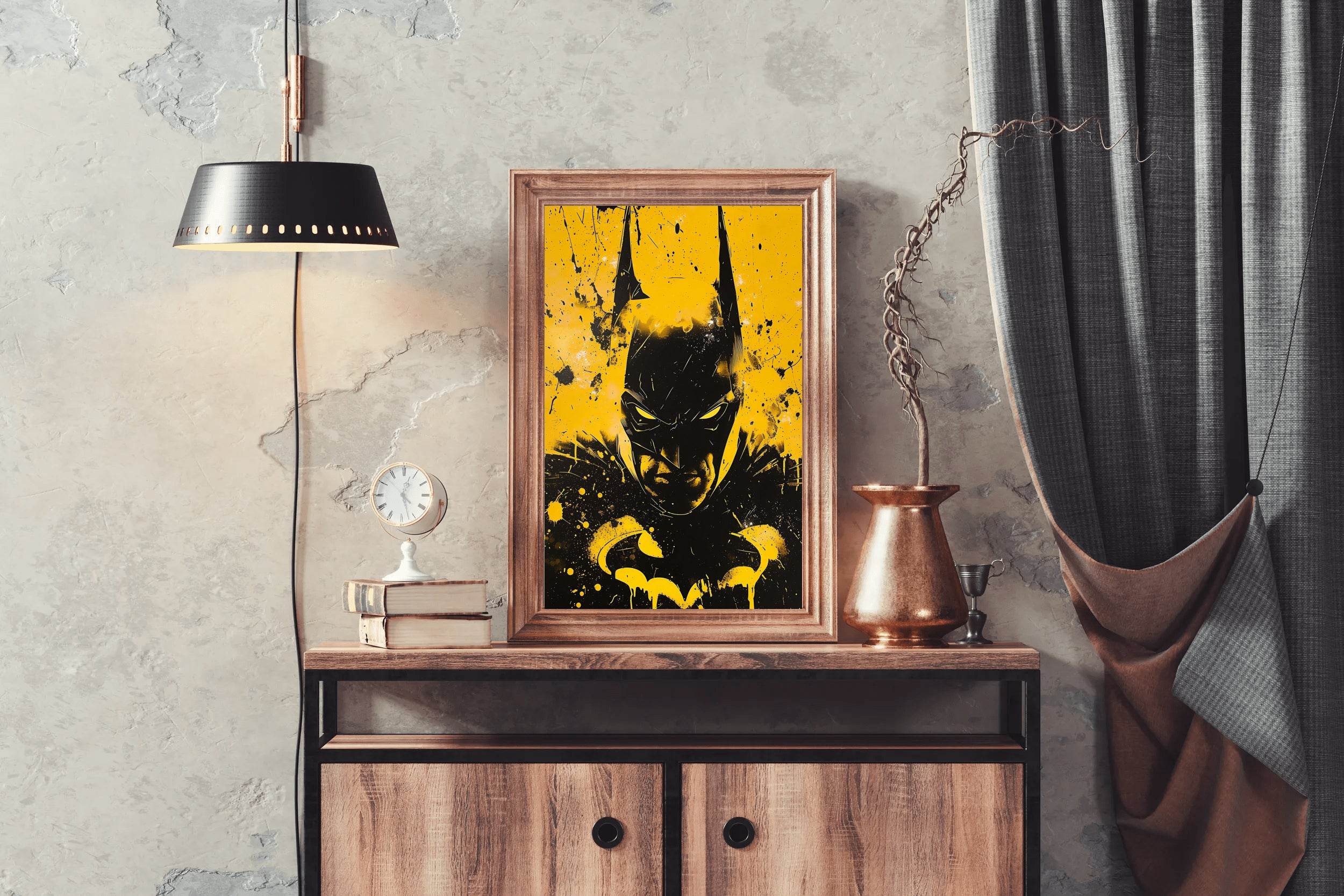 Batman: Splatter Wall Art - beink online art store