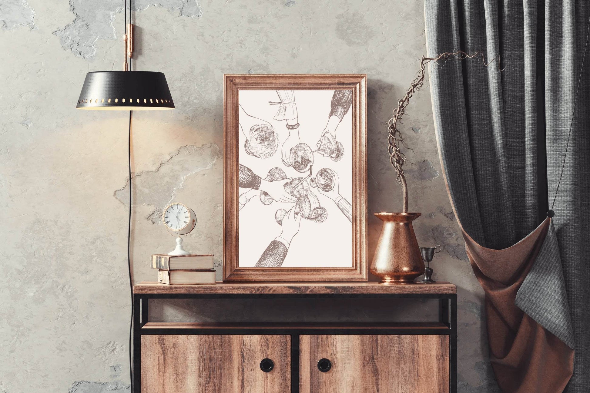 Cocktail Box Wall Art - beink online art store