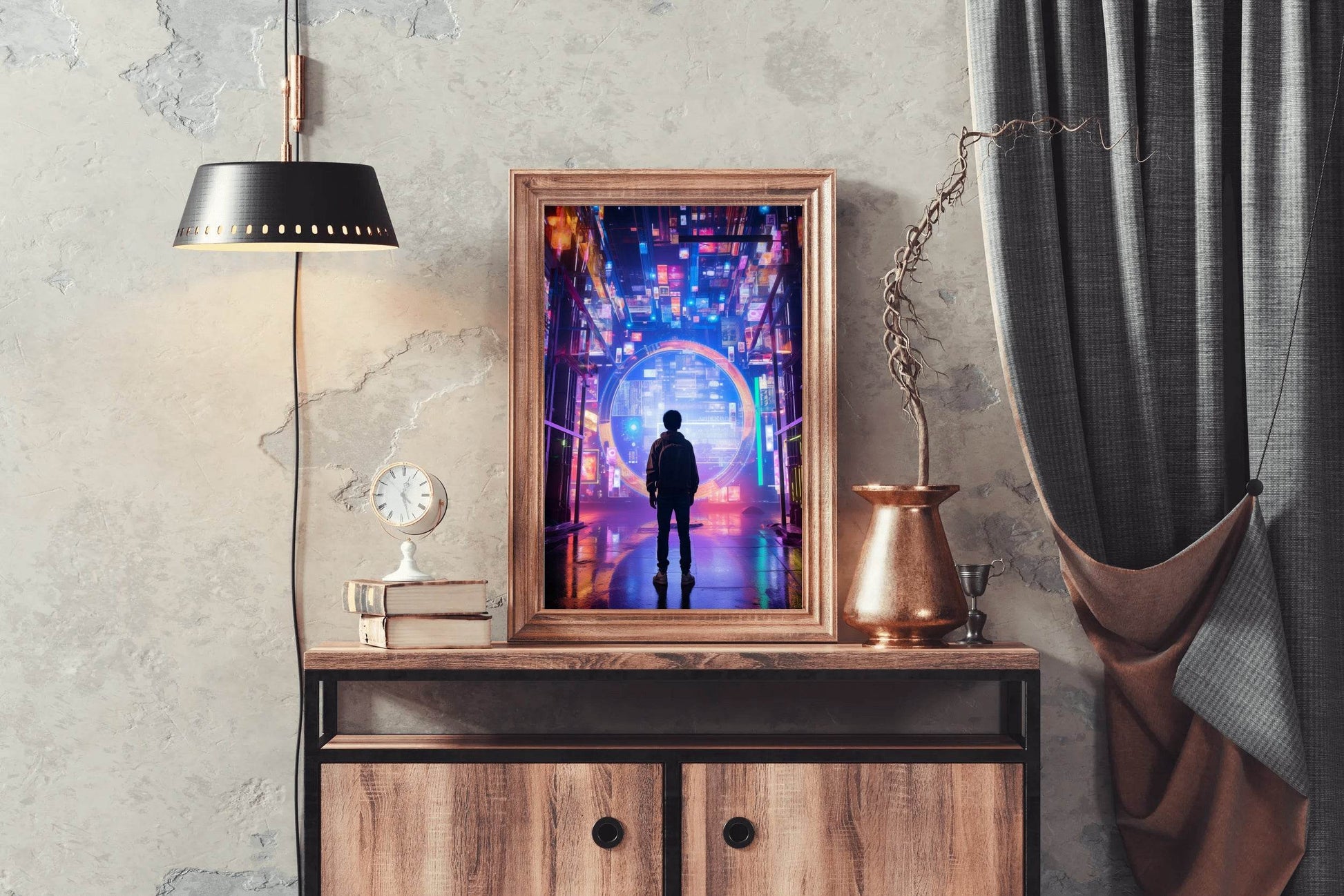 Against Technology Wall Art - beink online art store