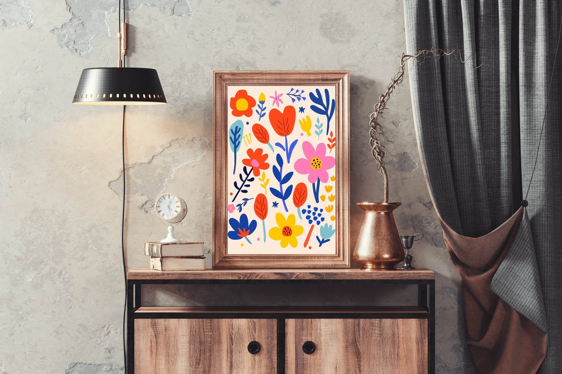 Painting Marigolds Wall Art - beink online art store