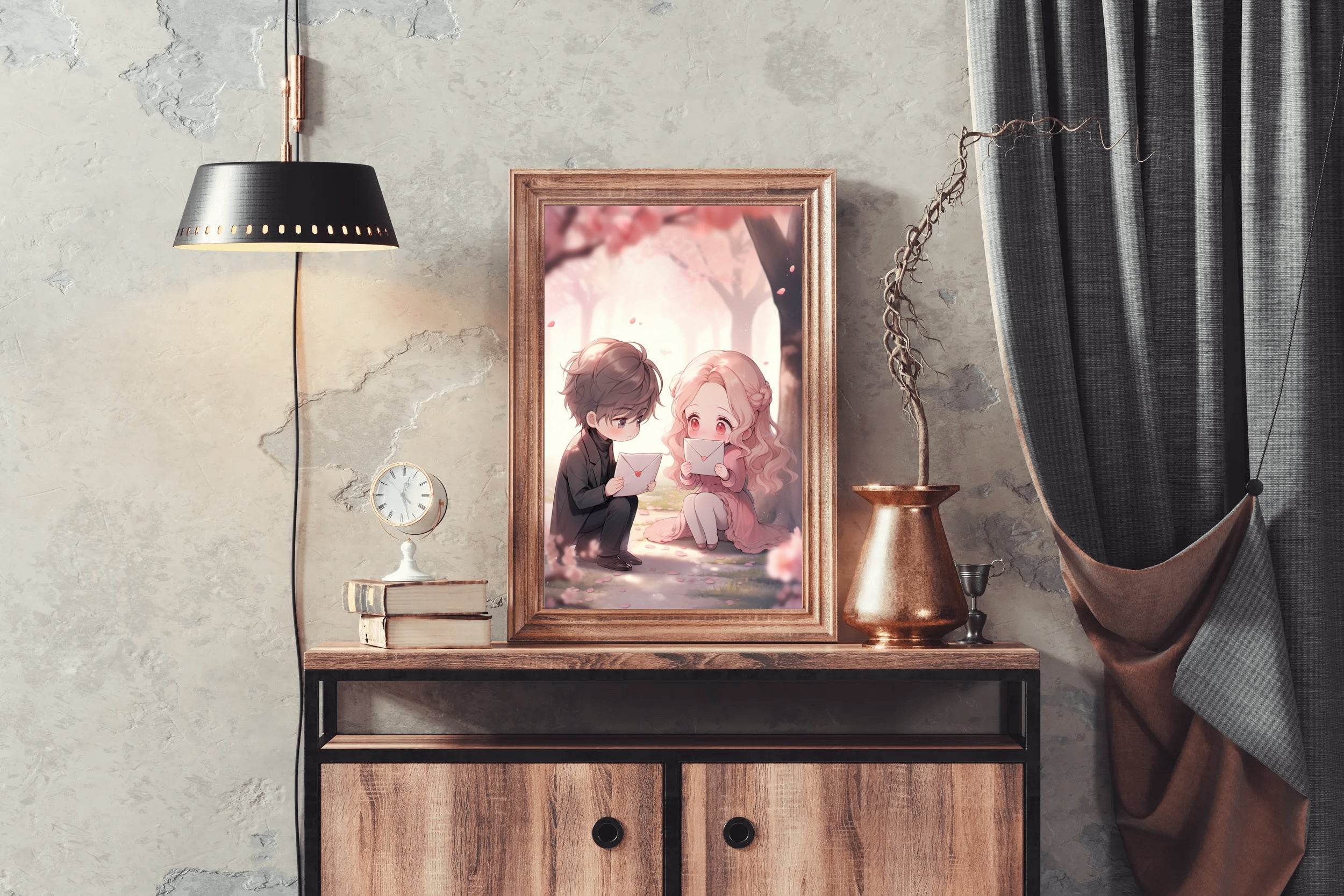 Durham Kawaii Lover Anime Wall Art - beink online art store