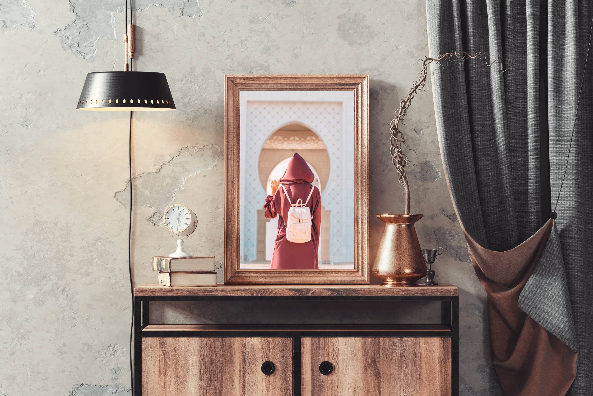 Solemn Devotee Wall Art - beink online art store