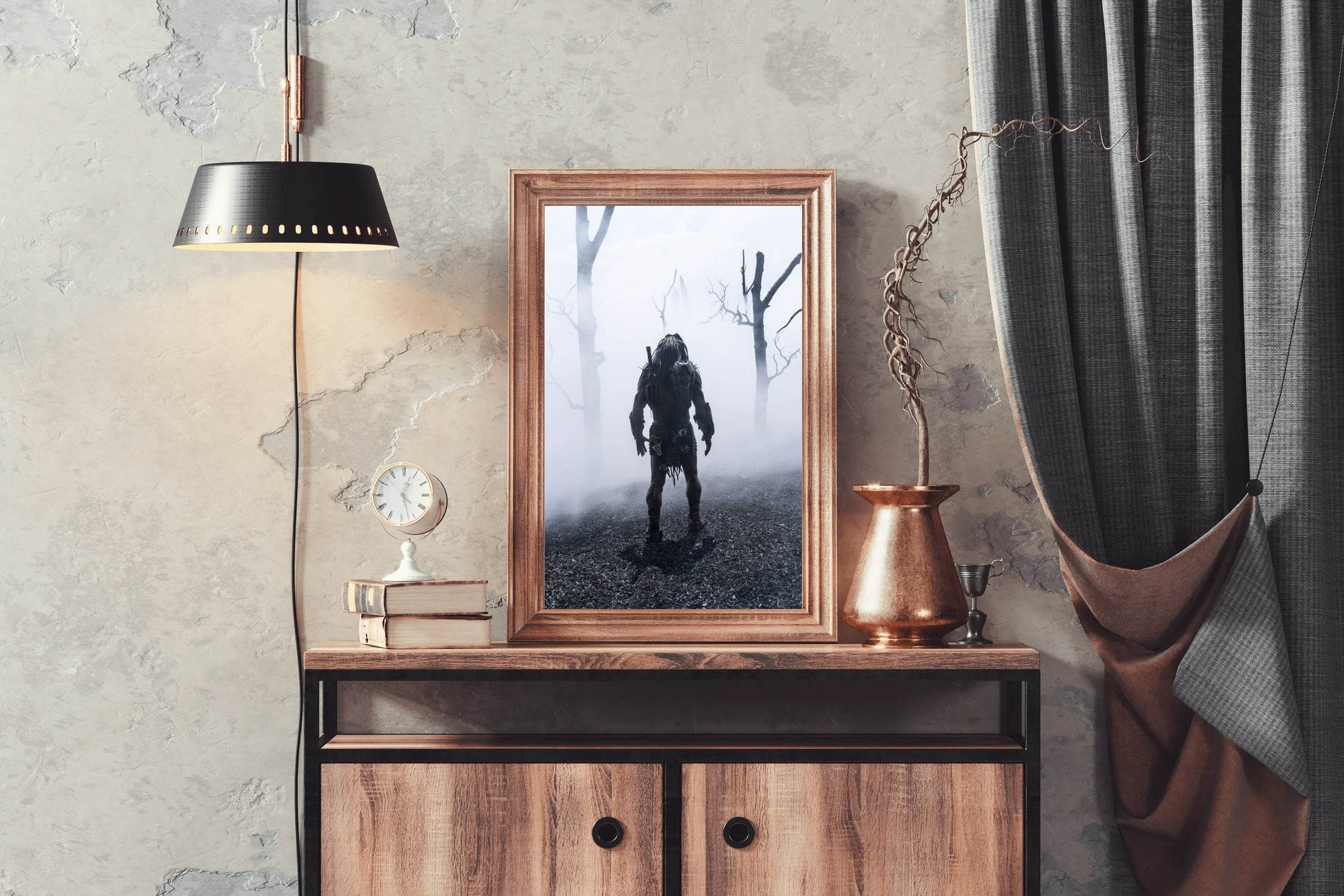 Prey Character in Woods Wall Art - beink online art store