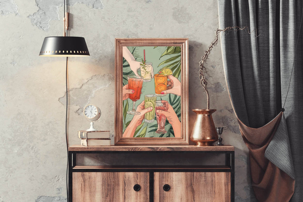 Cocktails Wall Art - beink online art store