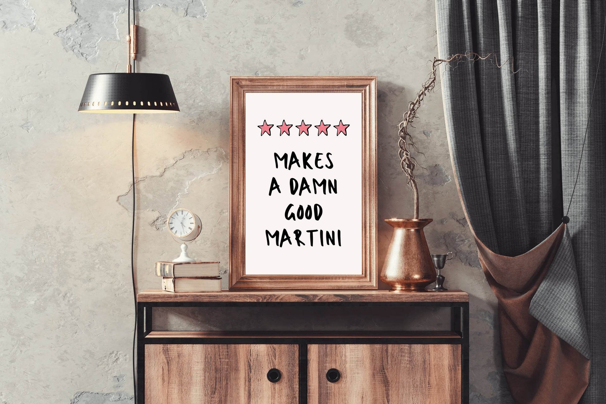 Martini 5Stars Wall Art - beink online art store