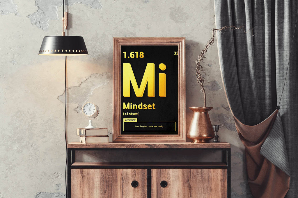1.618 Mindset Motivational Wall Art - beink online art store