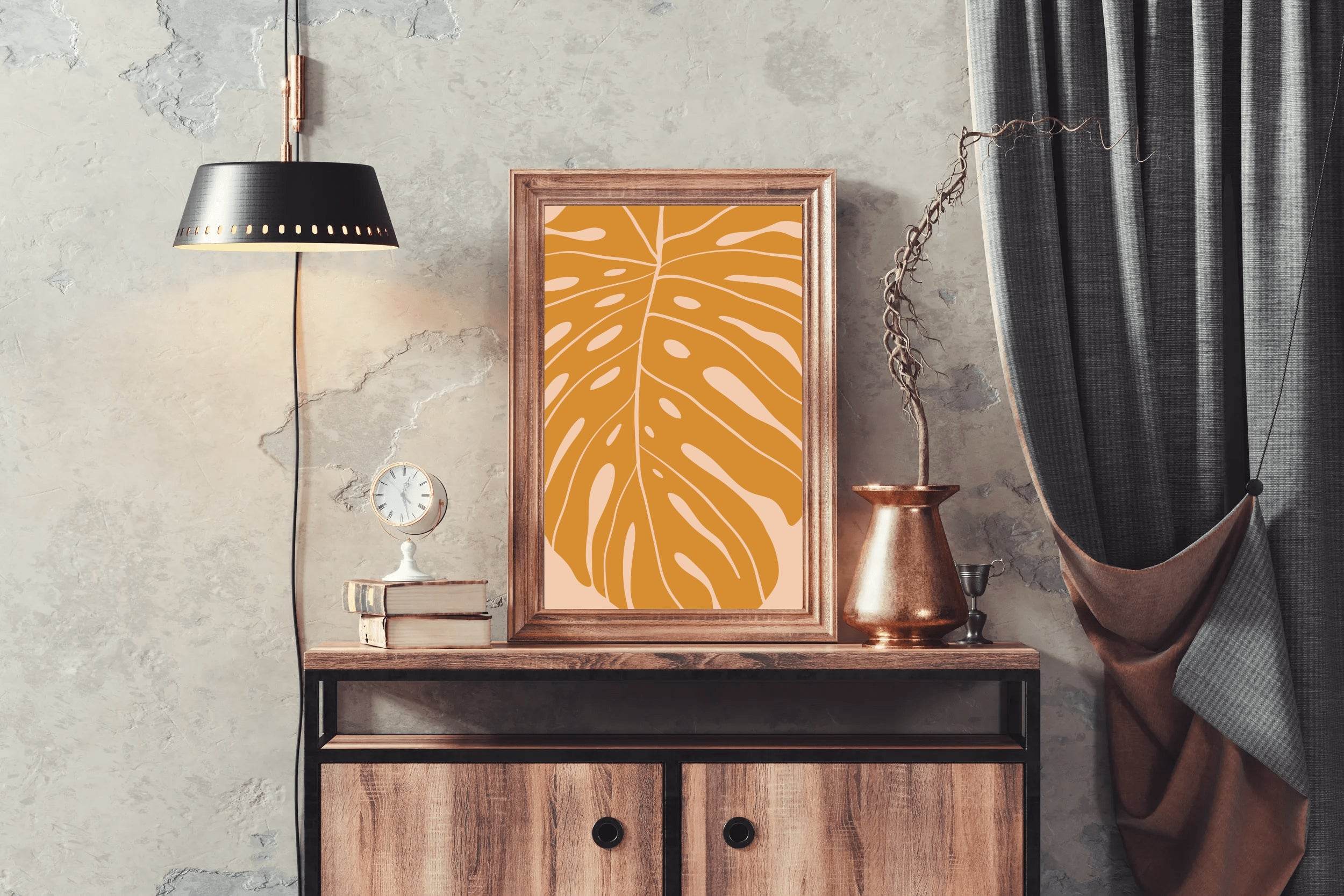 Fig Leaves Wall Art - beink online art store