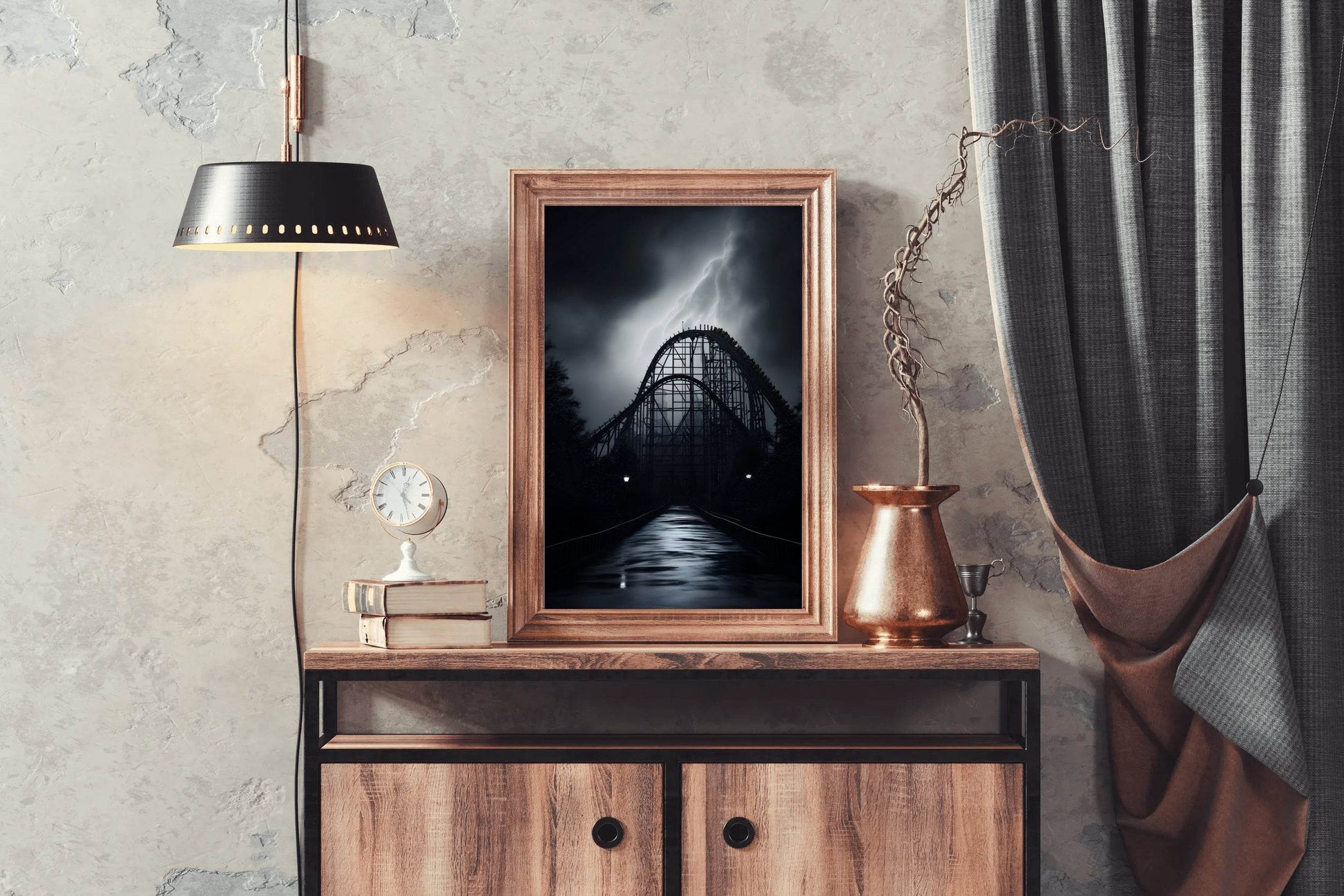 Dark Road Wall Art - beink online art store
