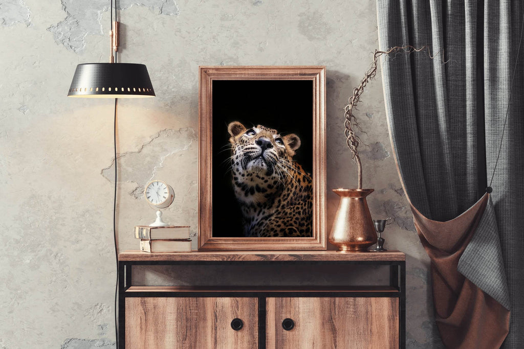 Sri Lankan Leopard Animal Wall Art - beink online art store
