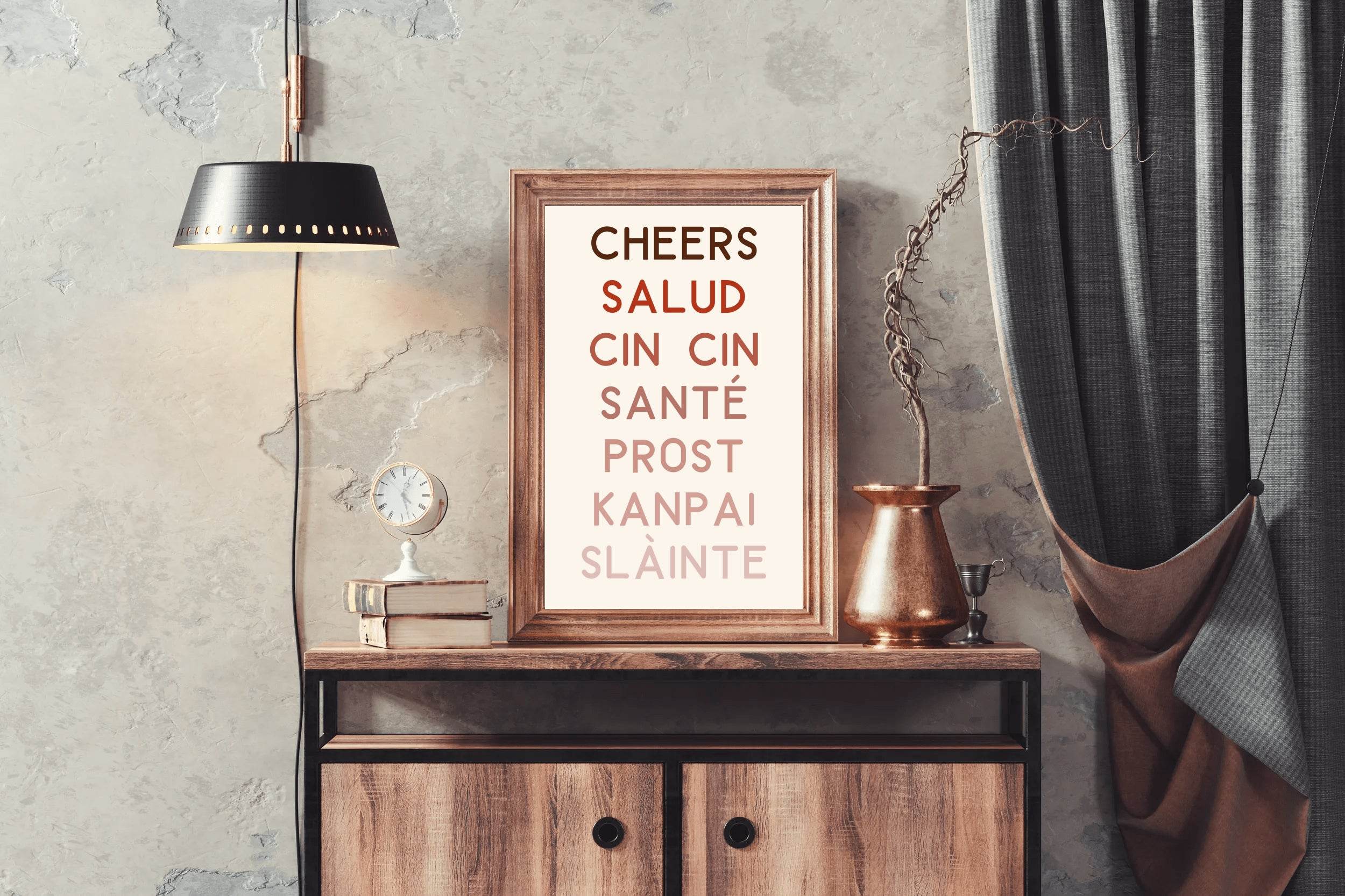 Cheers Wall Art - beink online art store