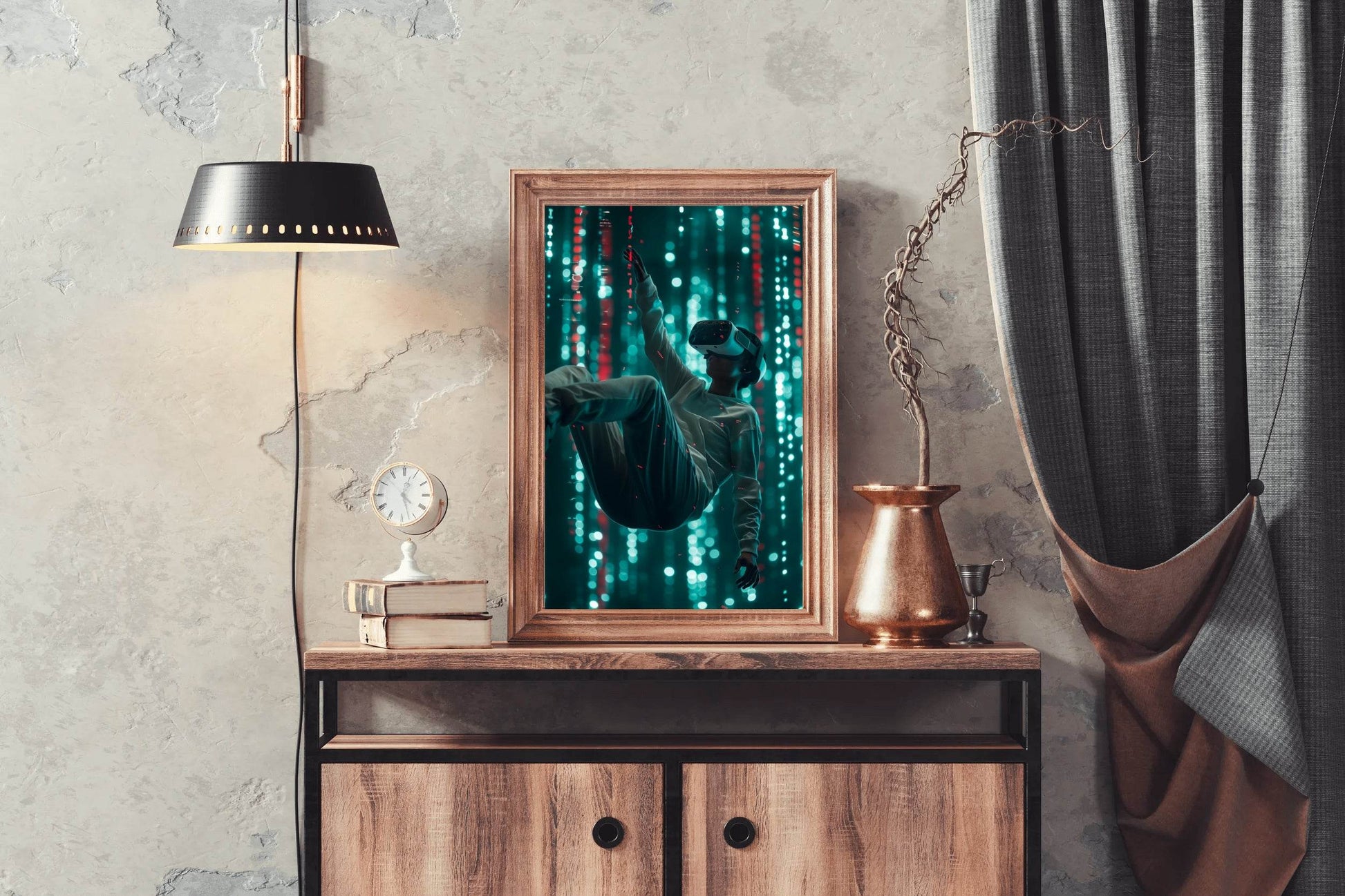 Matrix Virtual Reality Wall Art - beink online art store