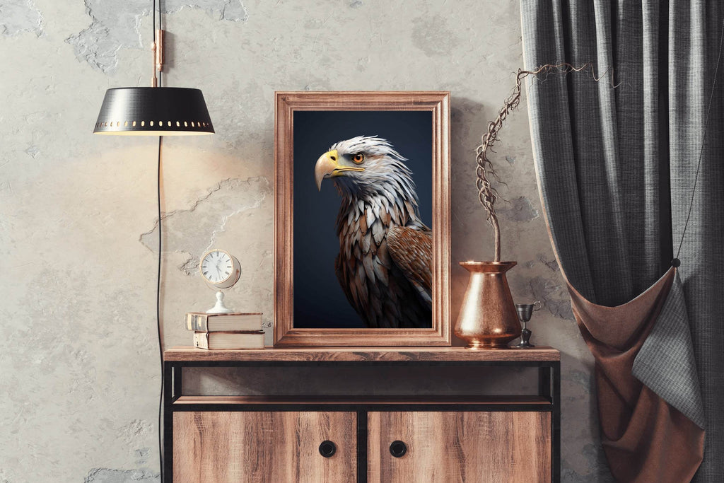 Bald Eagle Bird Wall Art - beink online art store