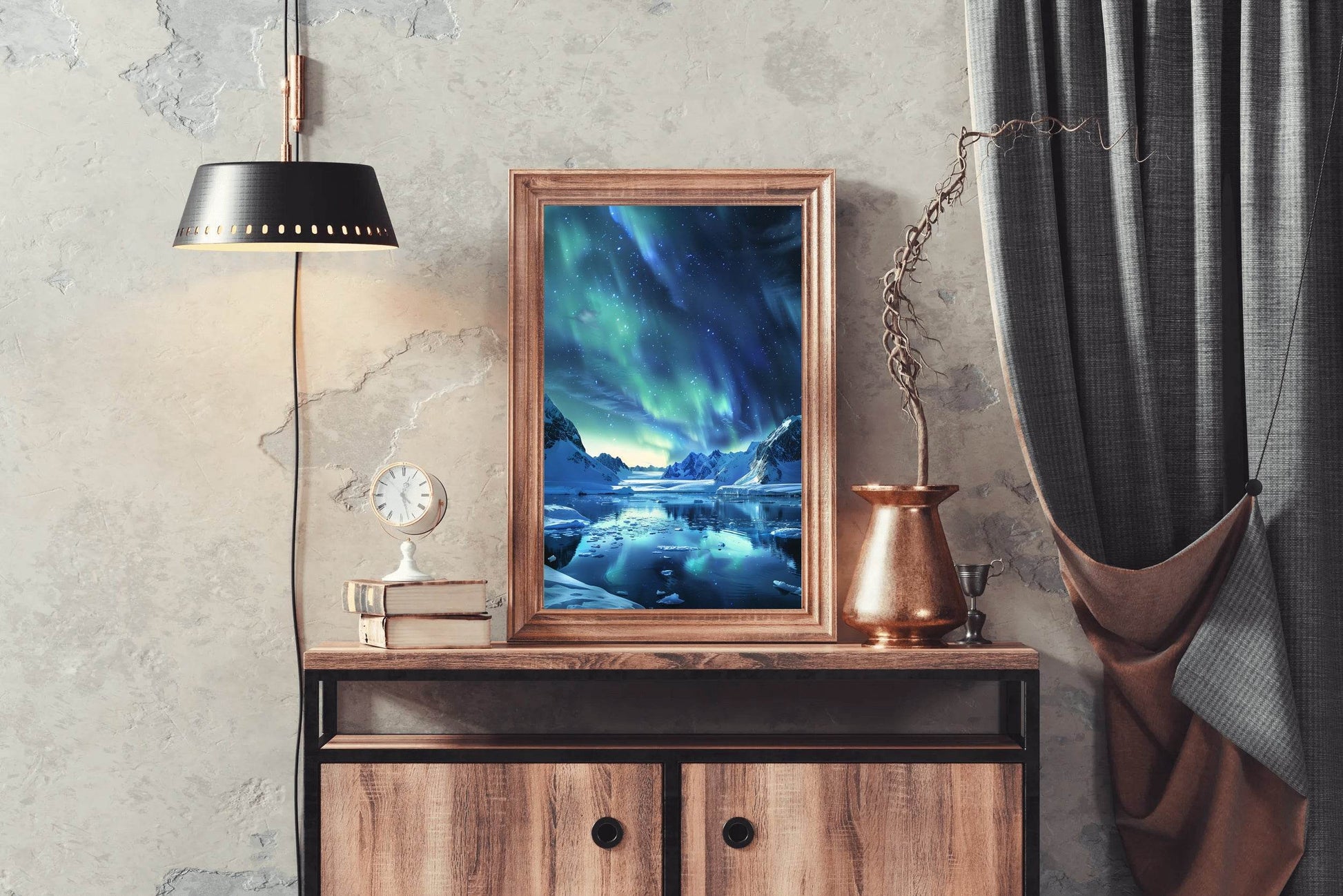 Arctic Aurora Wall Art - beink online art store
