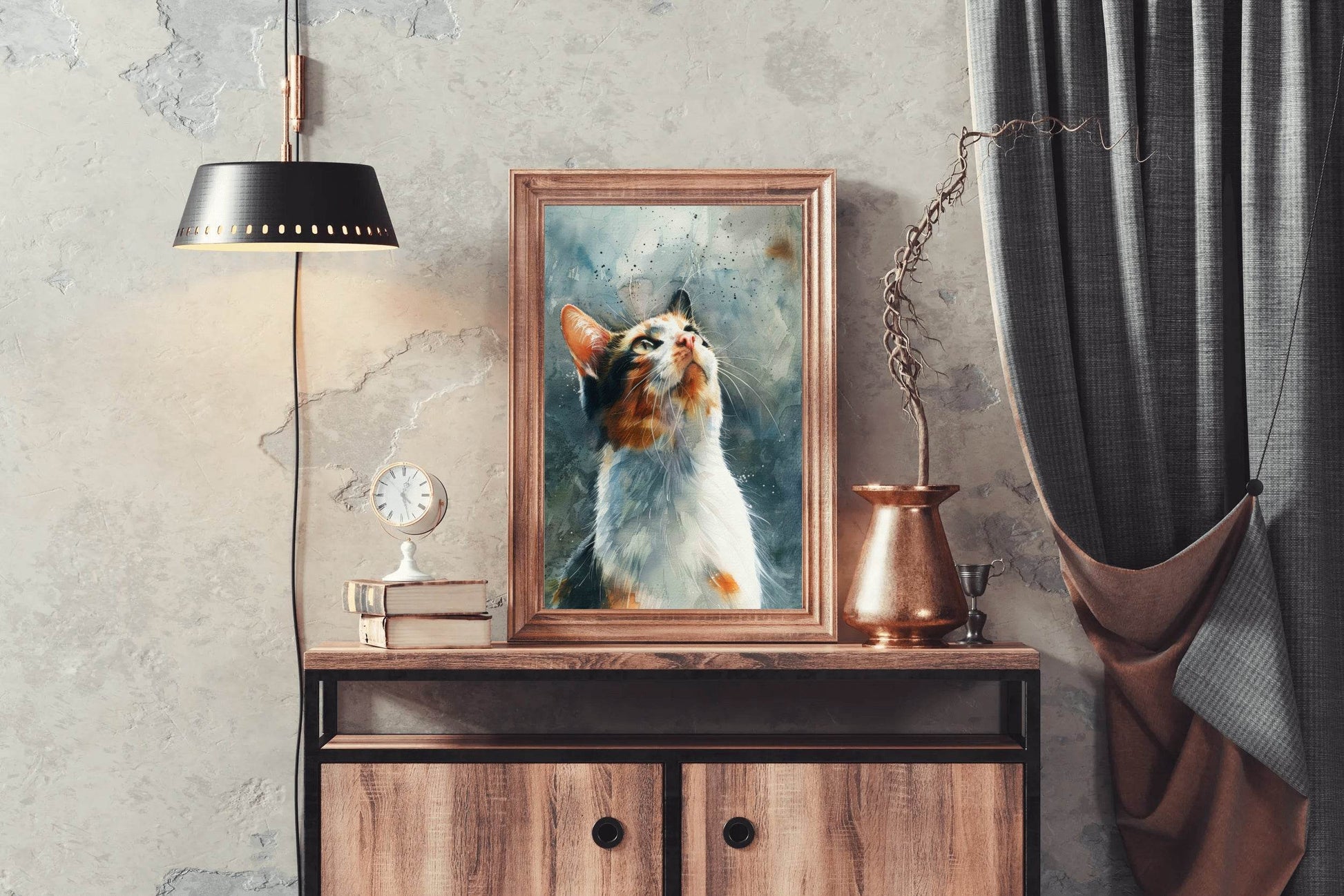 Cat Painted Picture Wall Art - beink online art store