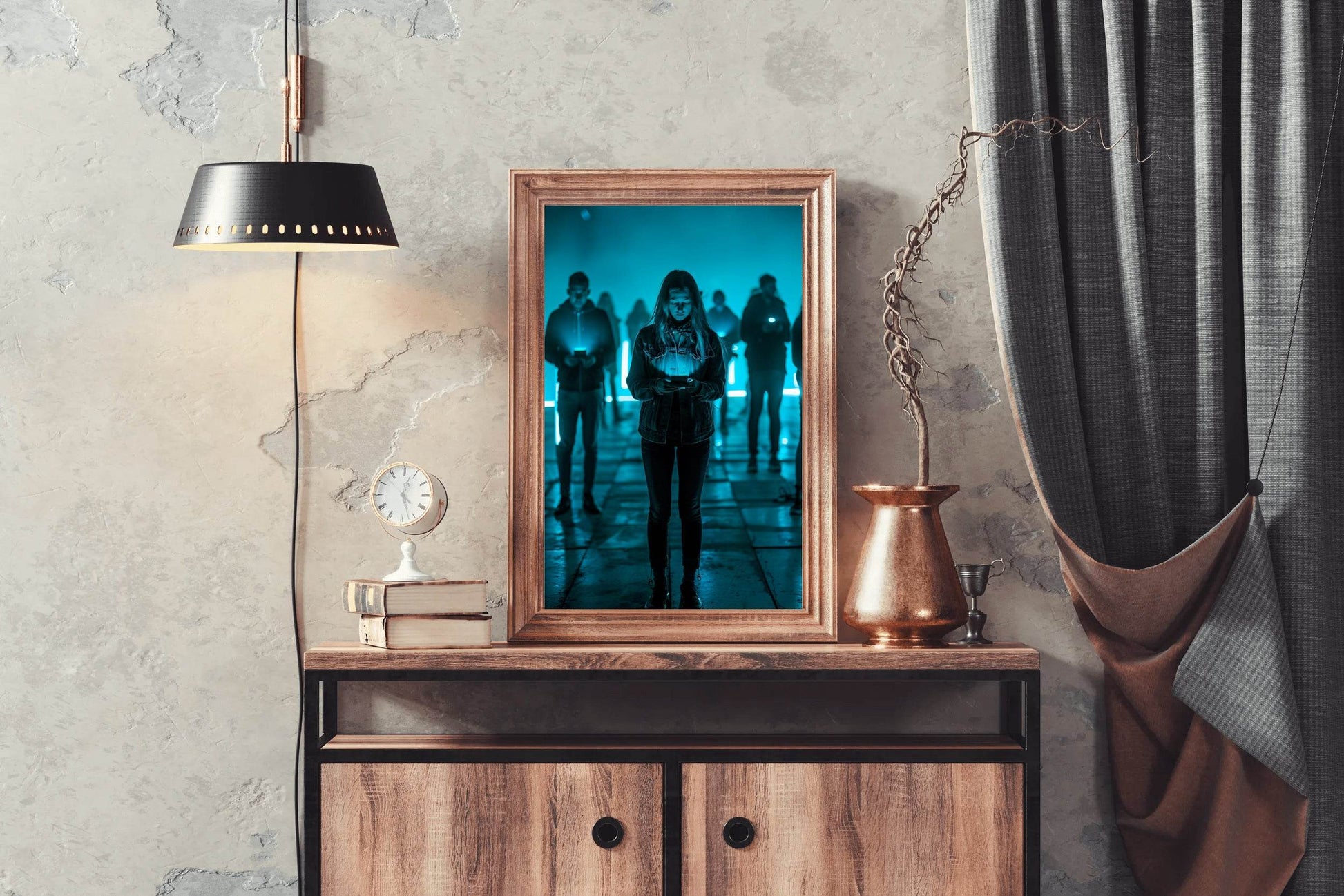Phone Addicts Wall Art - beink online art store