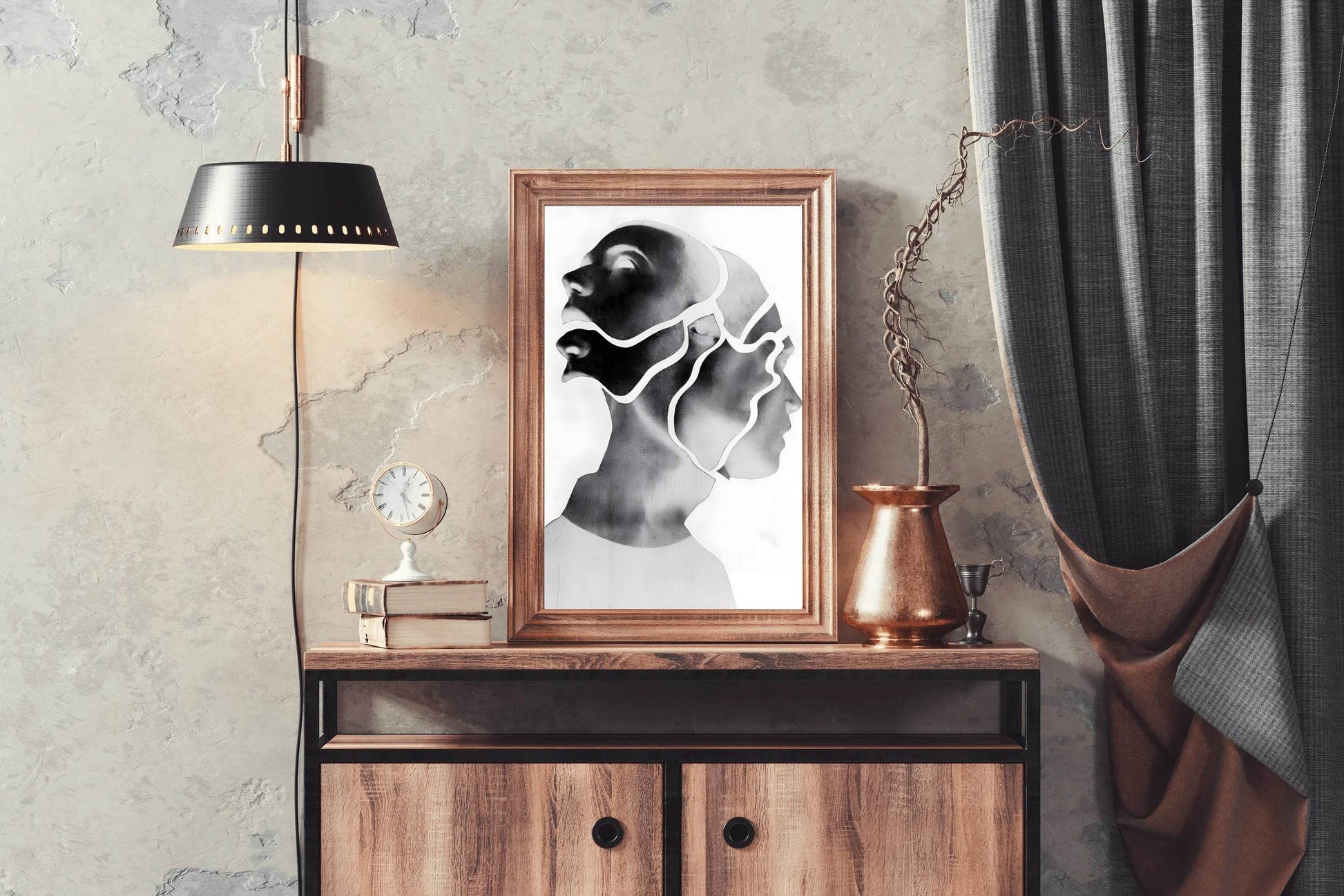 Fragmented Identity Modern Wall Art - beink online art store