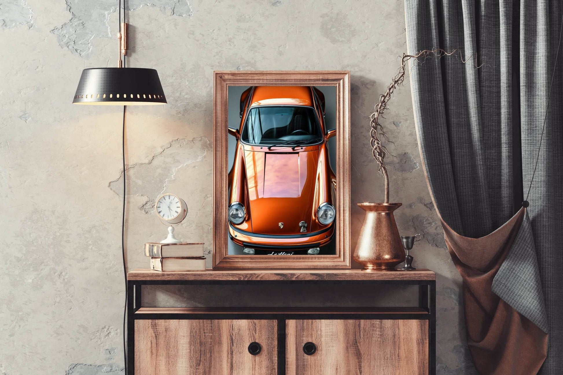 Porsche 911 Widebody Wall Art - beink online art store