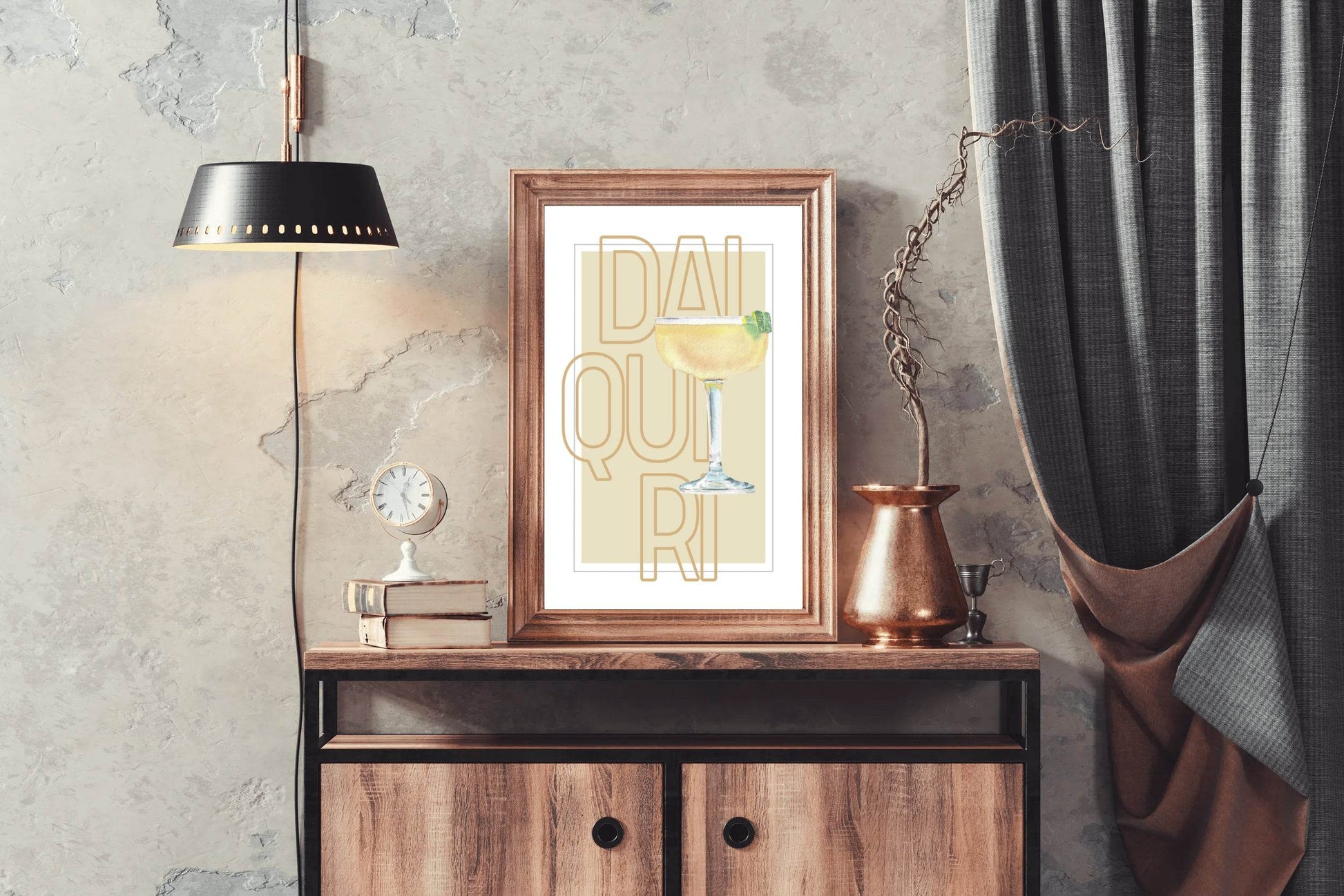 Daiquiri Cocktail Wall Art - beink online art store