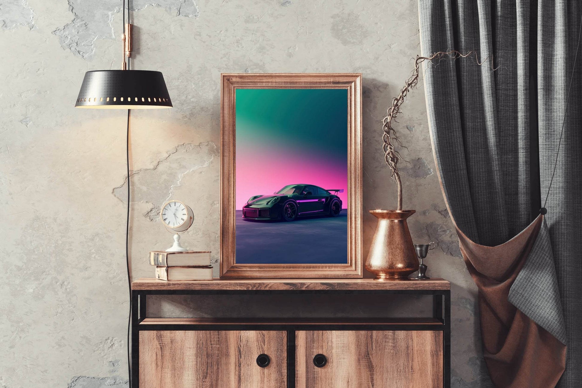 Optional Porsche911 Wall Art - beink online art store