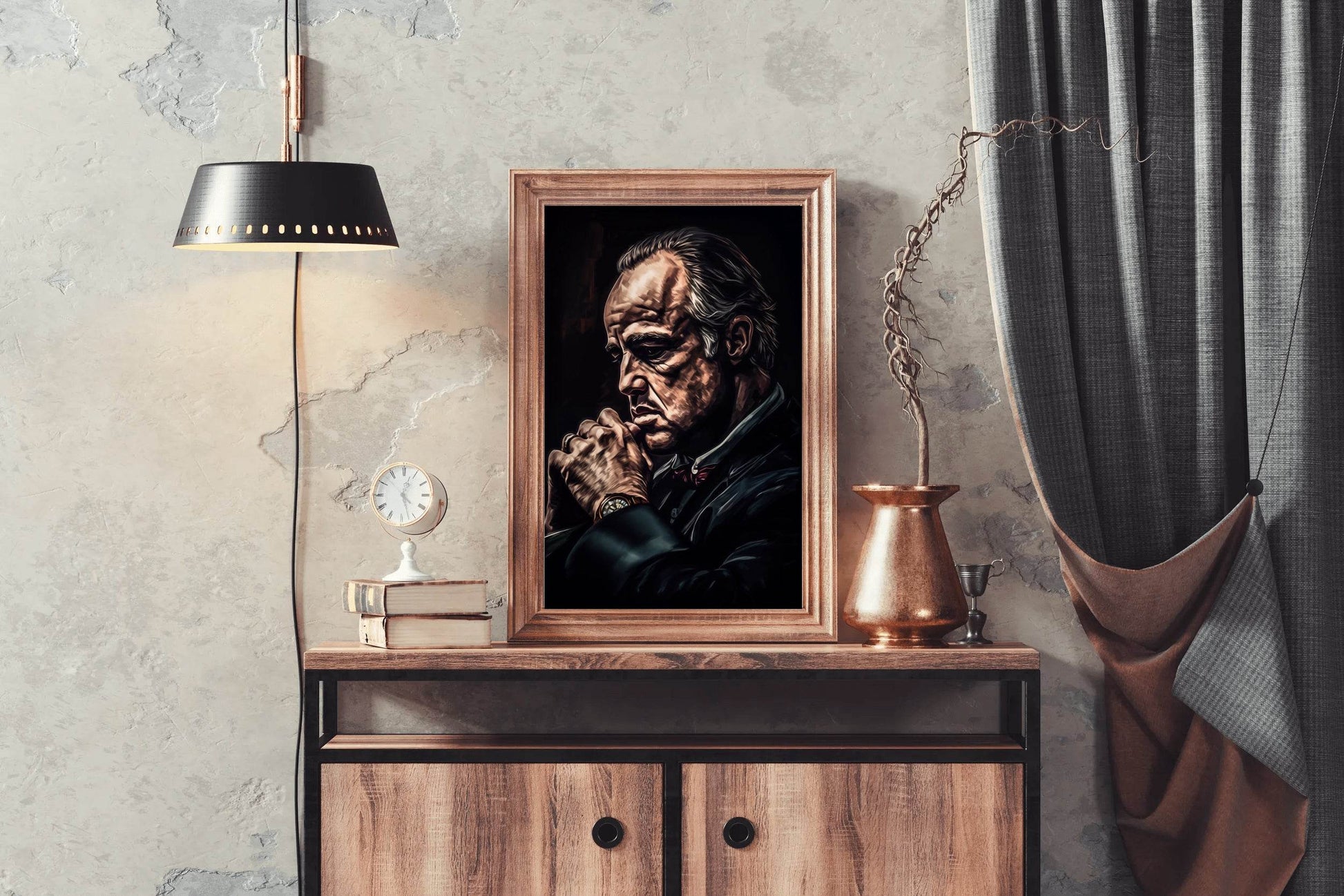 The Godfather - Don Vito Corleone Wall Art - beink online art store