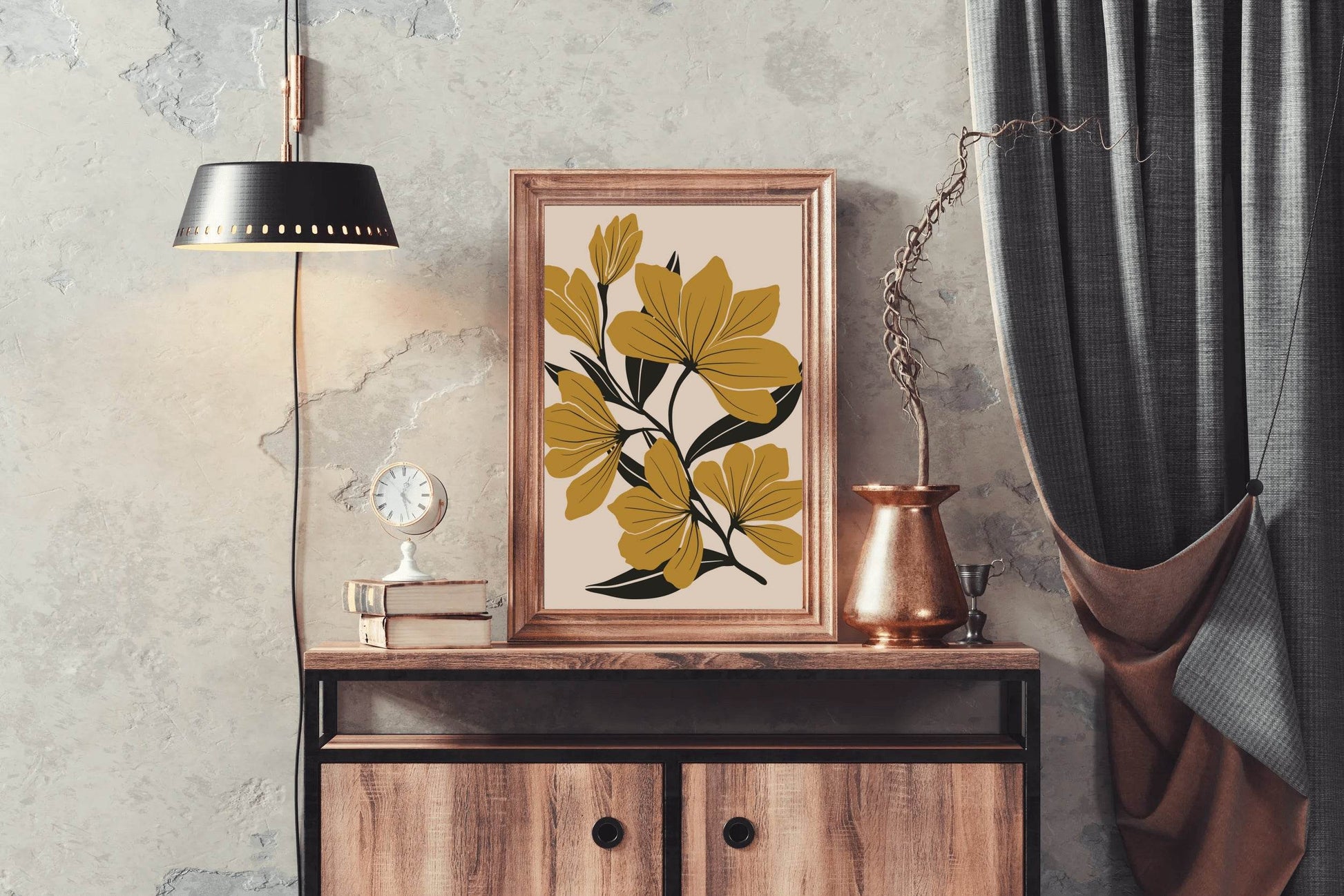 Coffee Flower Wall Art - beink online art store