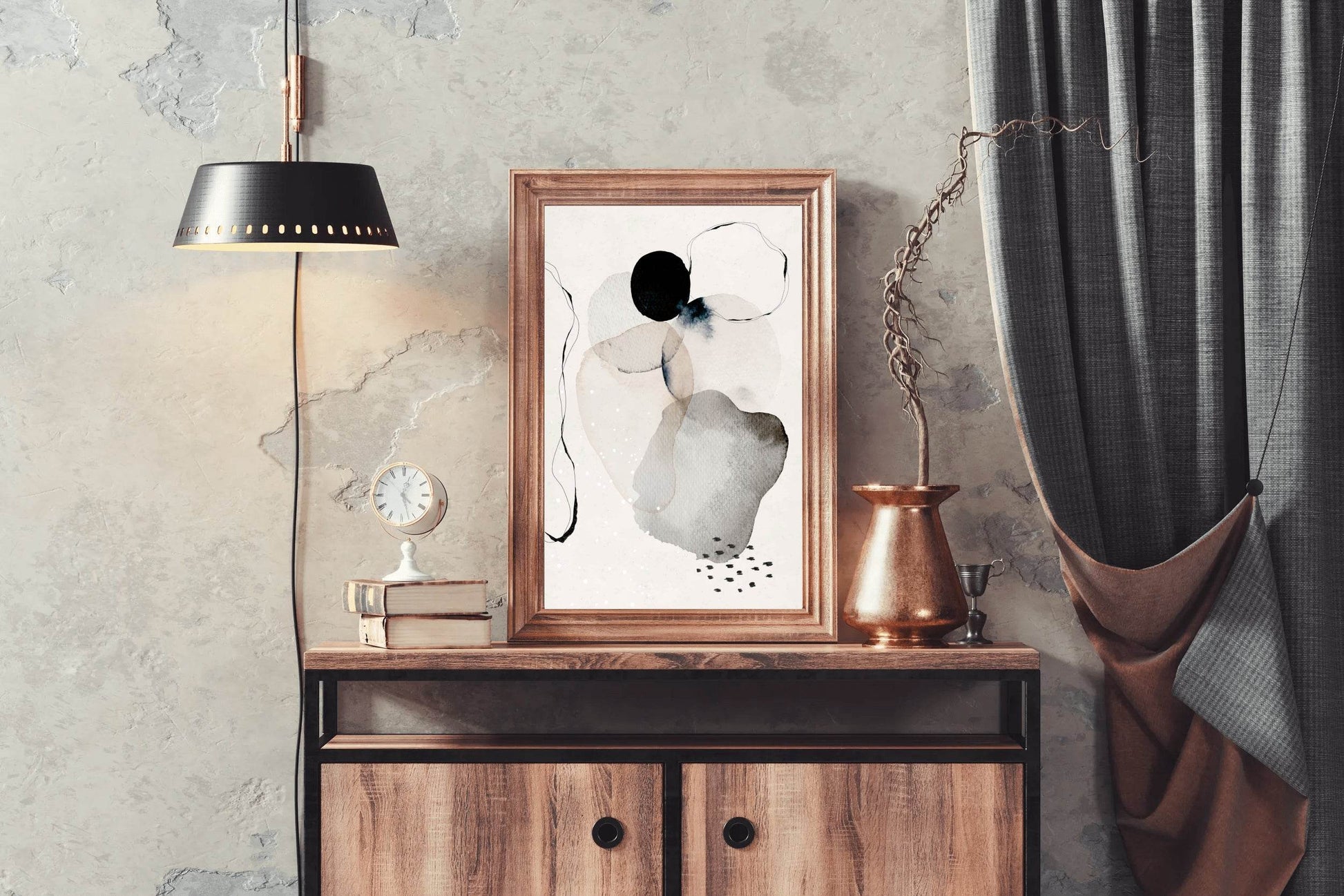 Watercolor Abstract Wall Art - beink online art store