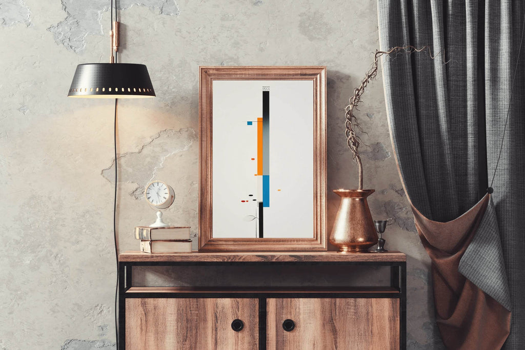 Creative Tower Shape Abstract Wall Art - beink online art store
