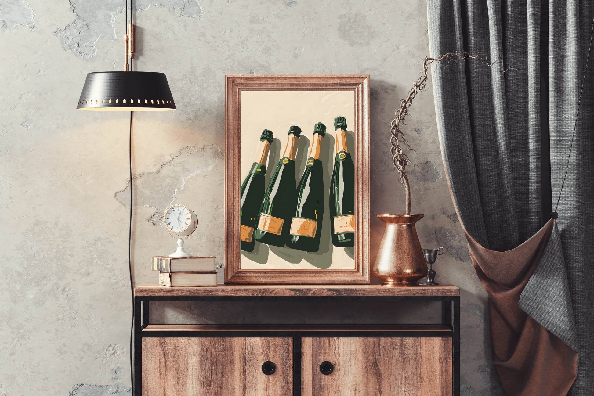 Vip Champagne Wall Art - beink online art store