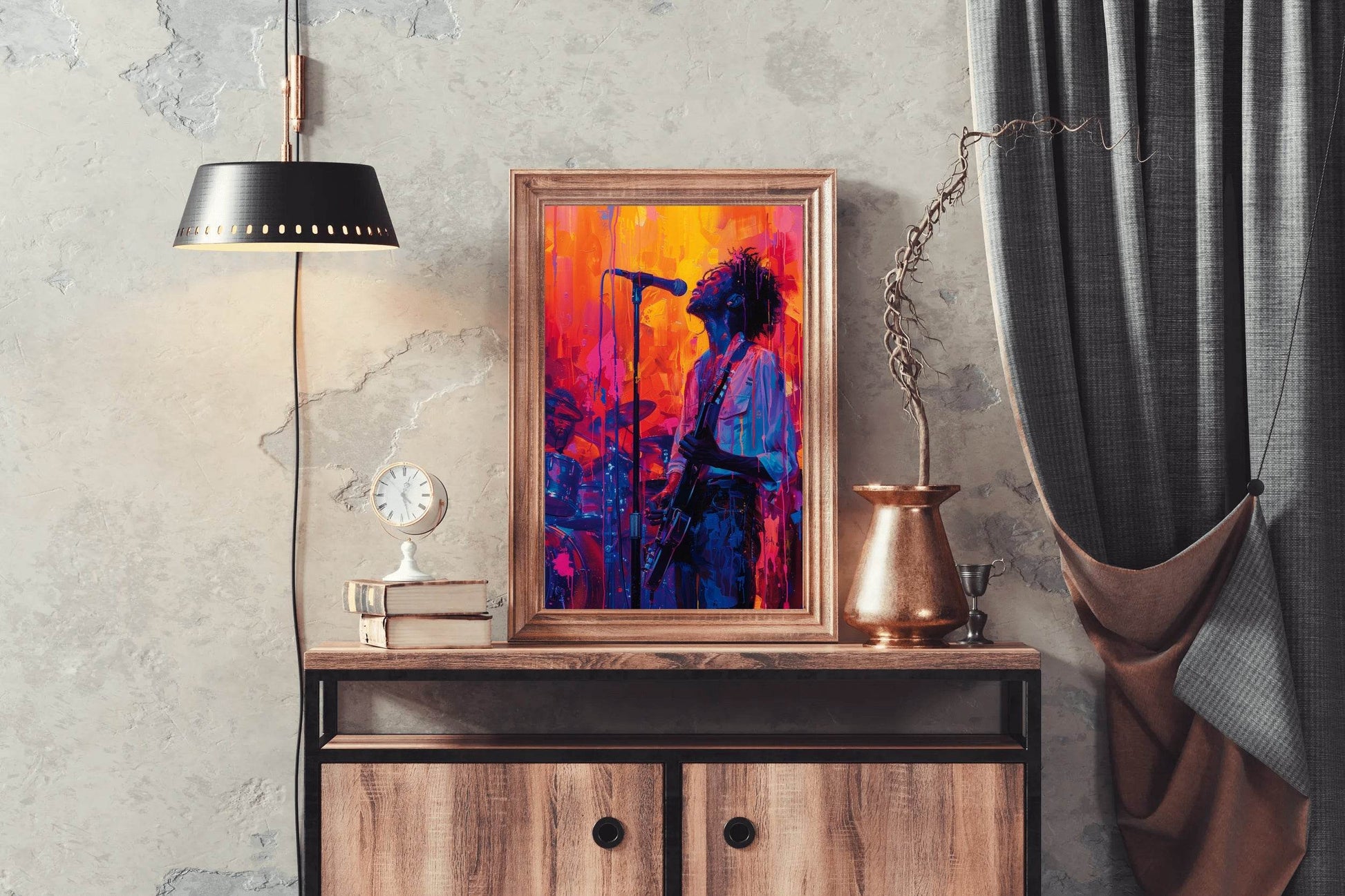 Concert Singer Wall Art - beink online art store