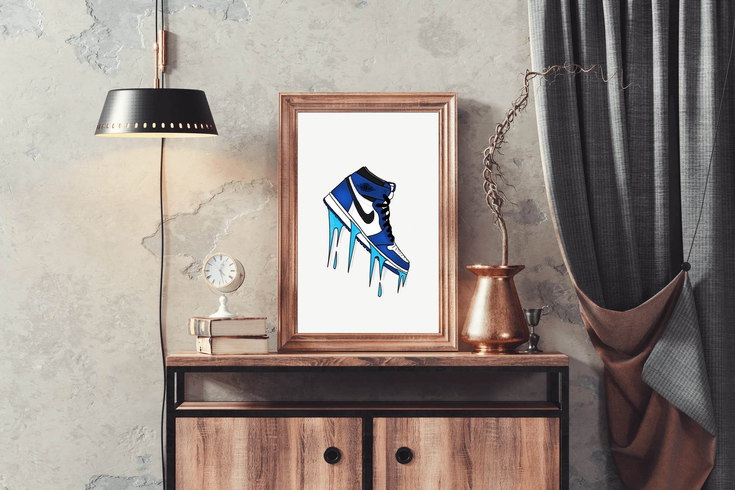Nike Shoe Abstract Wall Art - beink online art store