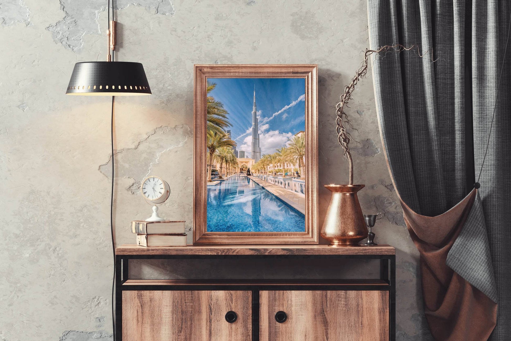 A View to the Burj Khalifa Wall Art - beink online art store