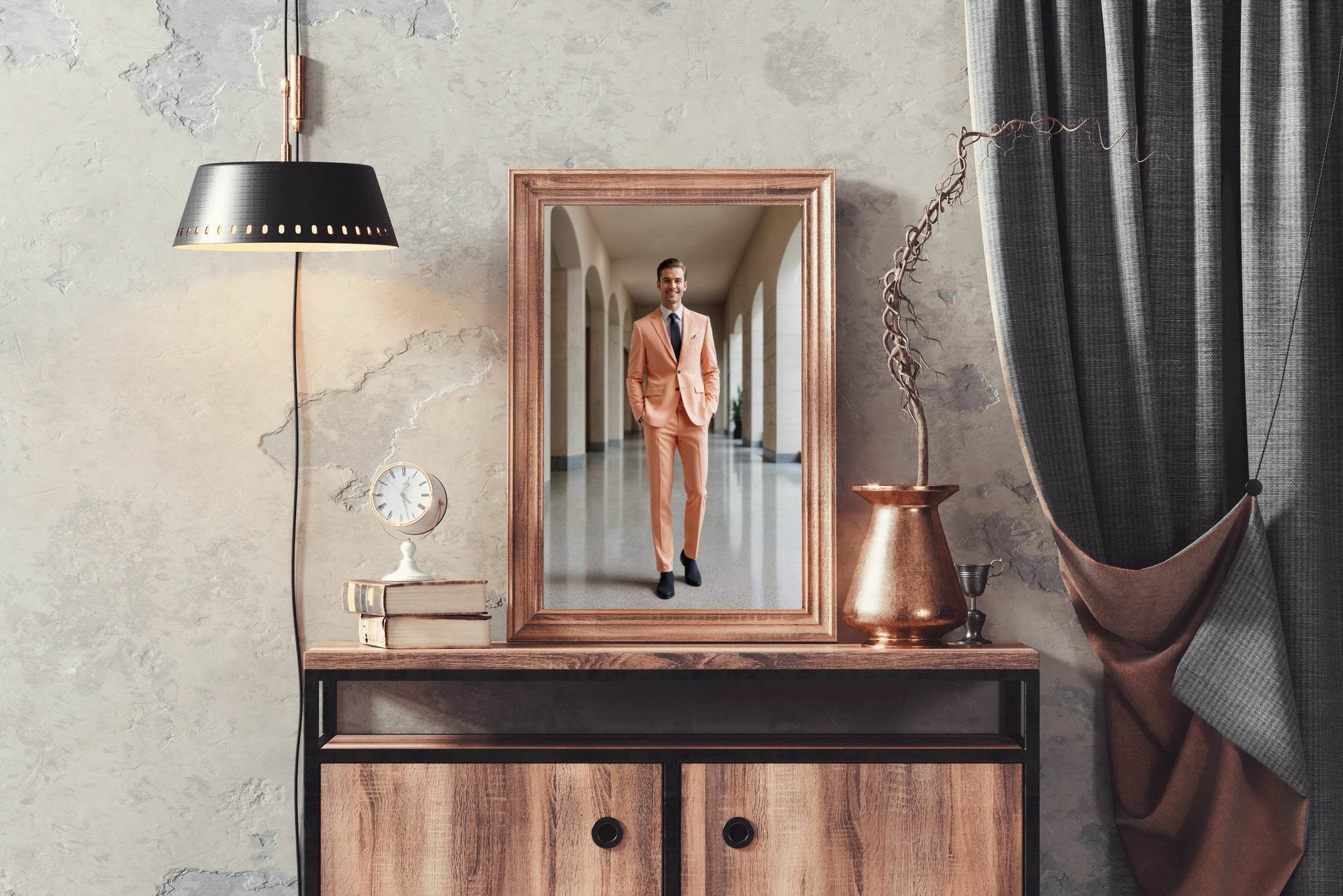 Men Formal Suit Wall Art - beink online art store