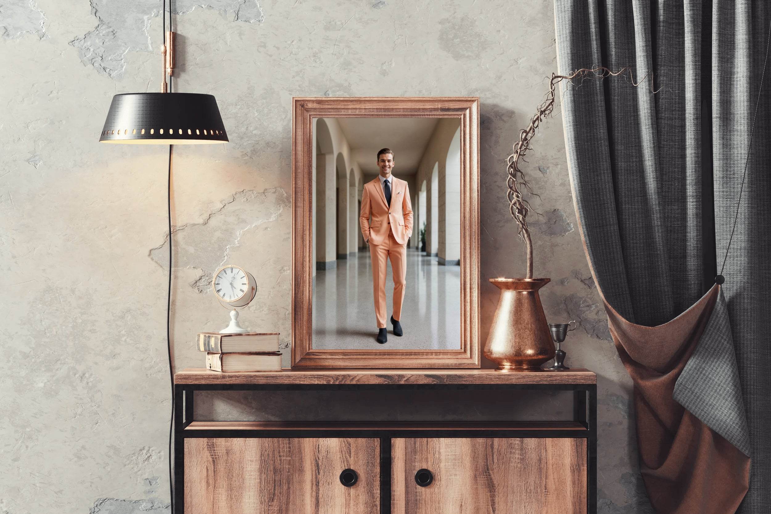 Men Formal Suit Wall Art - beink online art store