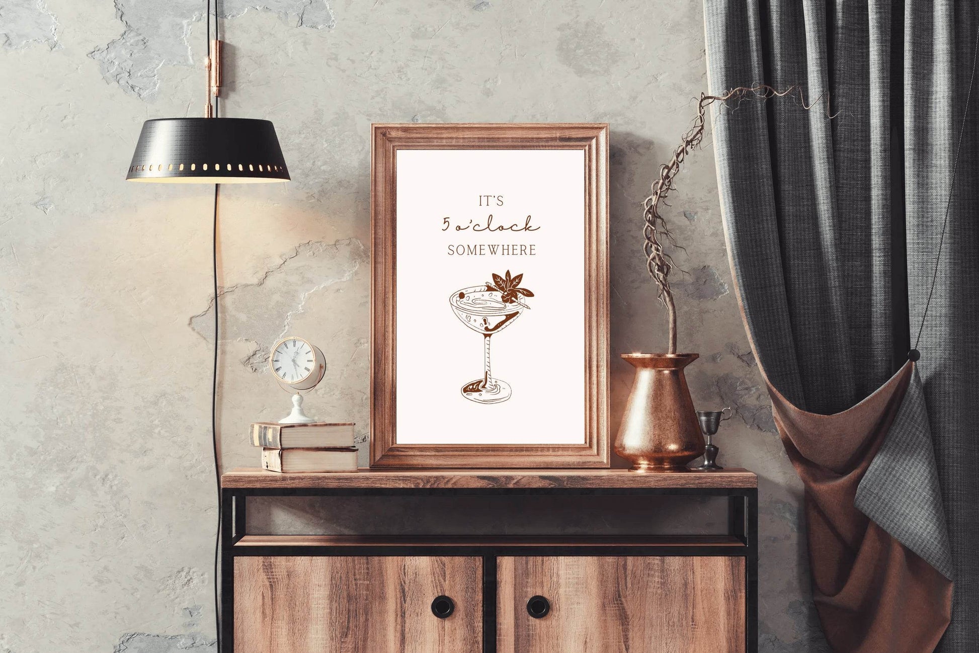 Chocolate Cocktail Wall Art - beink online art store