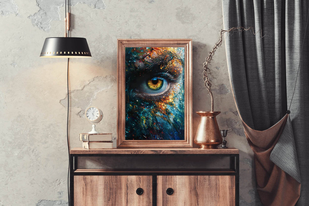 Cosmic Eye Digital Art - beink online art store