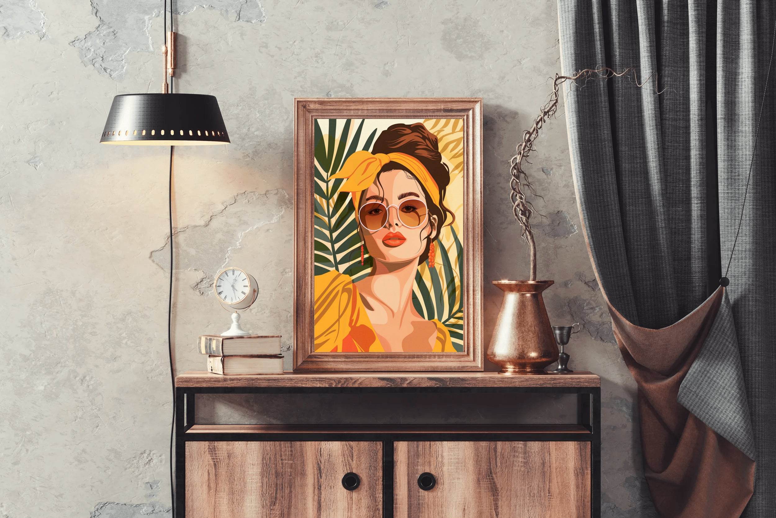 Portrait of Pure Elegance ArtWork - beink online art store