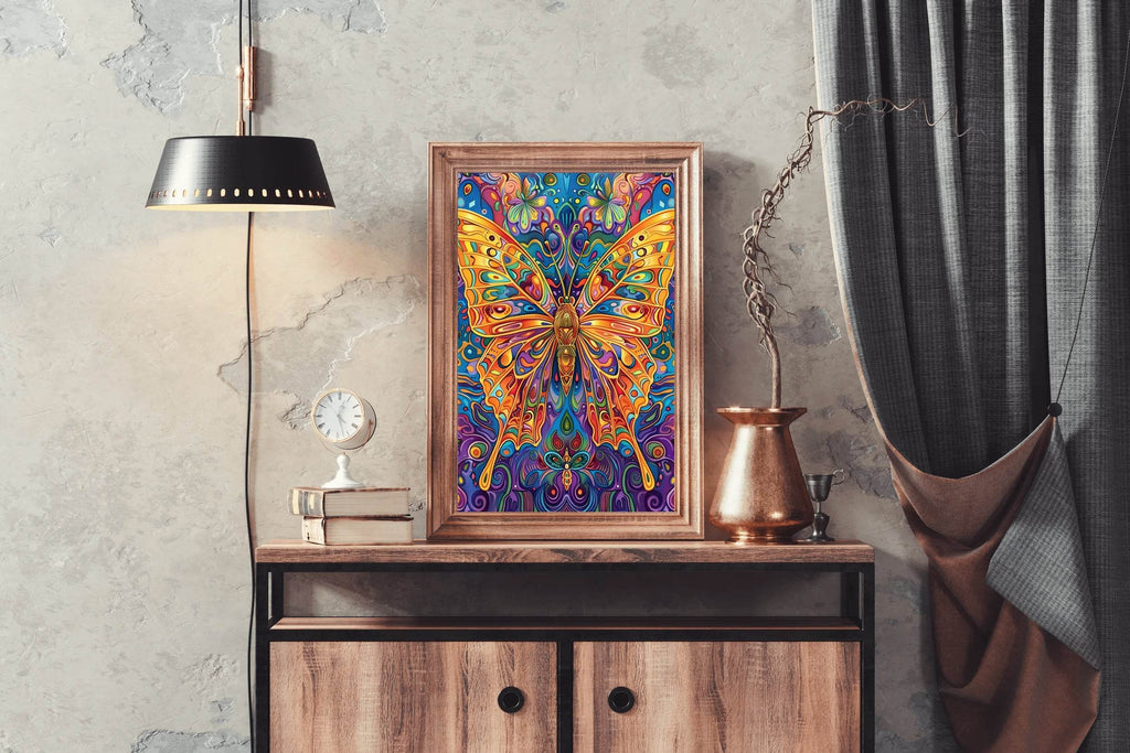 Majestic butterfly Wall Art - beink online art store
